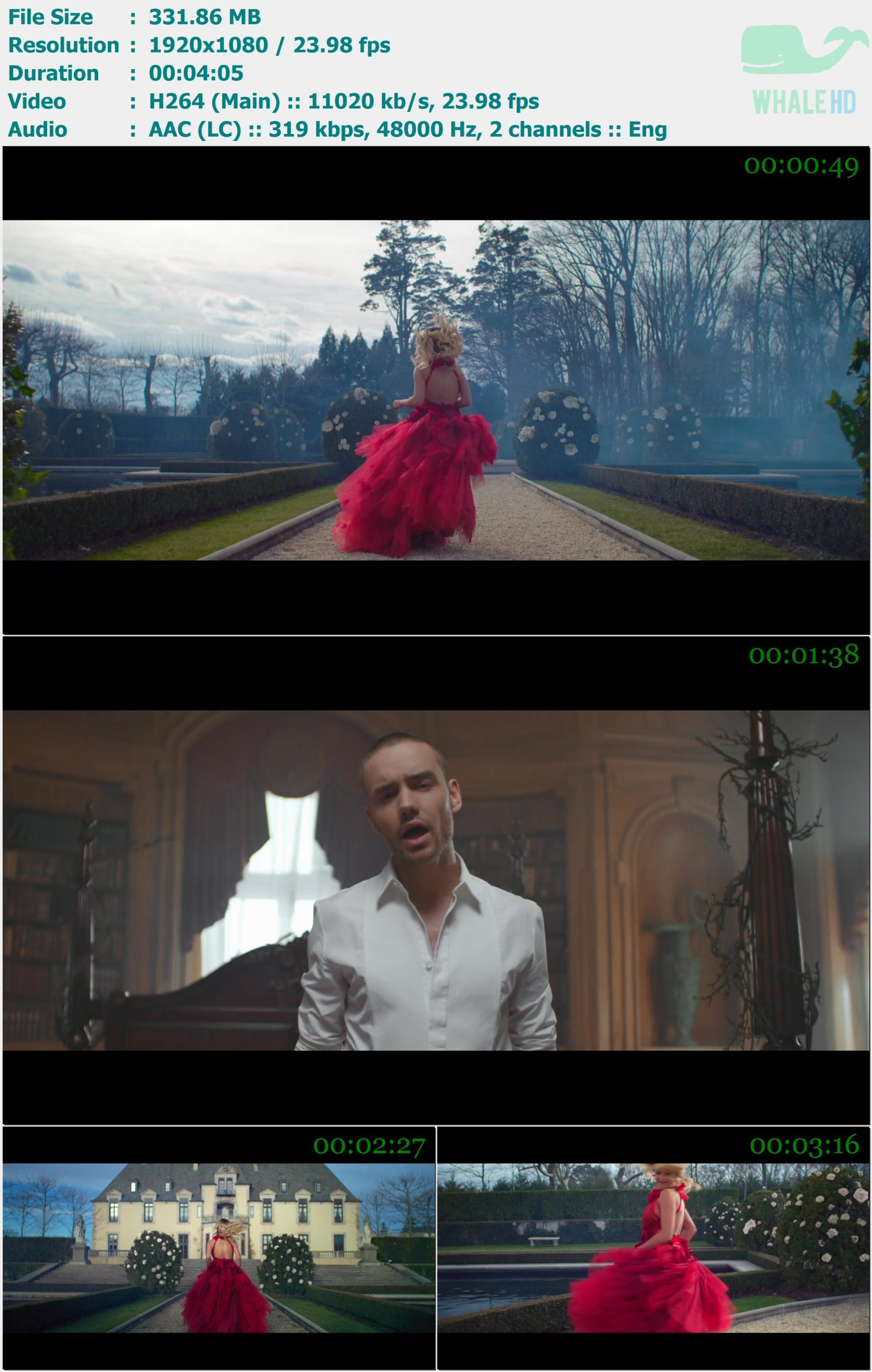 Liam Payne, Rita Ora - For You (Fifty Shades Freed) 2018 Tower Records Music WEB-DL 1080p H264 - 331.86MB