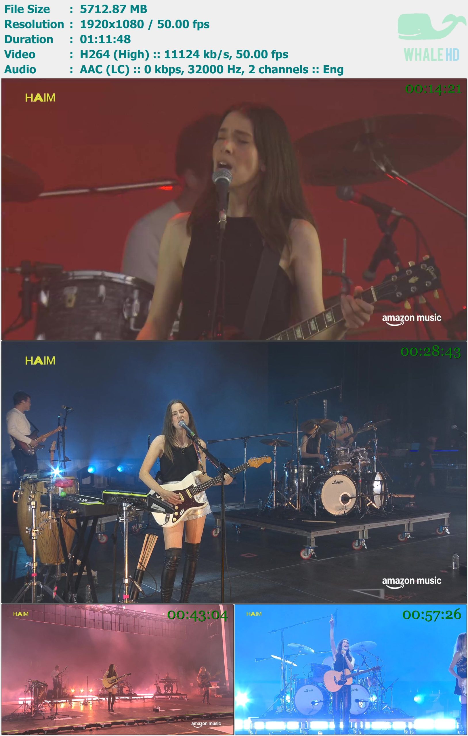 HAIM - Primavera Sound Festival 2025 WEB-DL 1080p H264 - 5.58GB