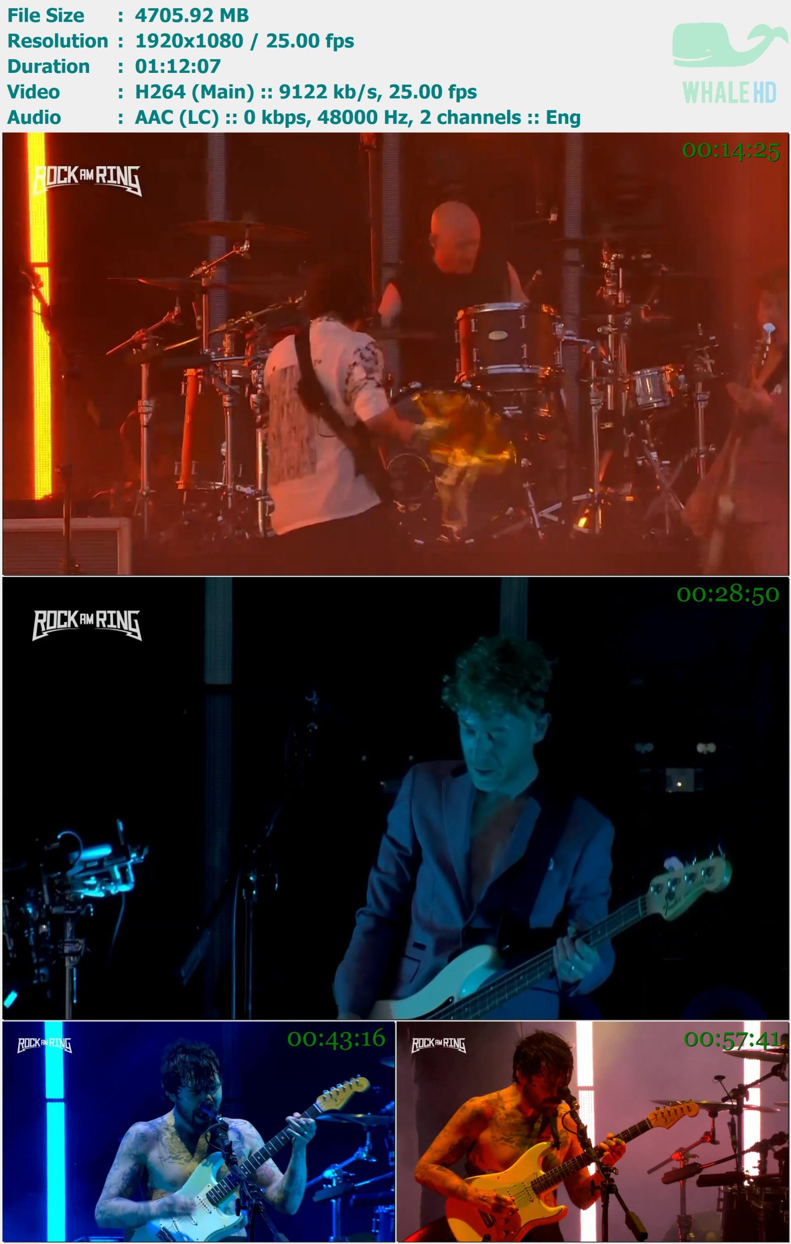 Biffy Clyro - 𝐑𝐨𝐜𝐤 𝐚𝐦 𝐑𝐢𝐧𝐠 2025 WEB-DL 1080p H264 - 4.60GB