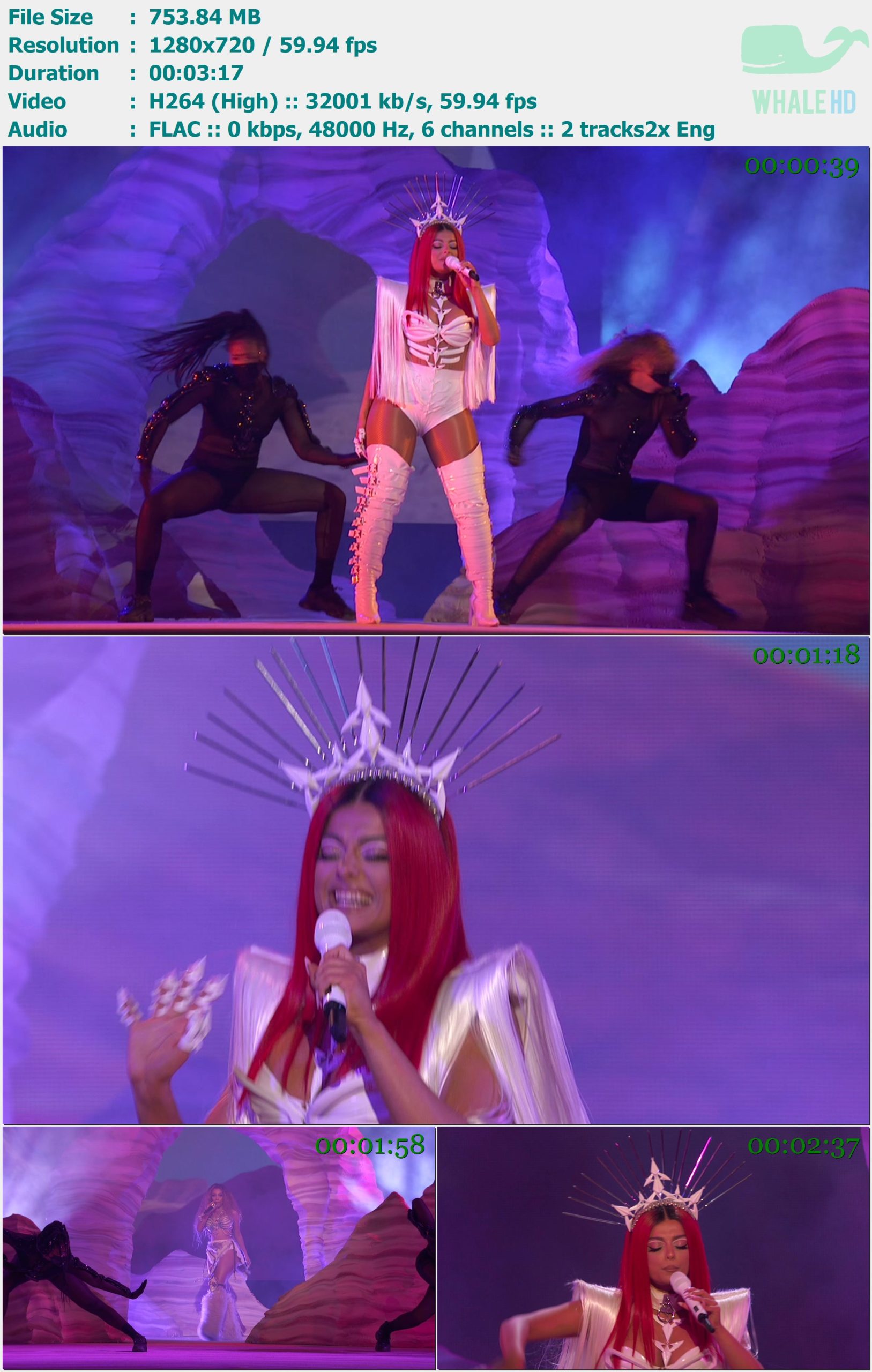Bebe Rexha feat. Doja Cat - Baby, I'm Jealous (𝐀𝐦𝐞𝐫𝐢𝐜𝐚𝐧 𝐌𝐮𝐬𝐢𝐜 𝐀𝐰𝐚𝐫𝐝𝐬 2020) FEED 720p H264 - 753.84MB