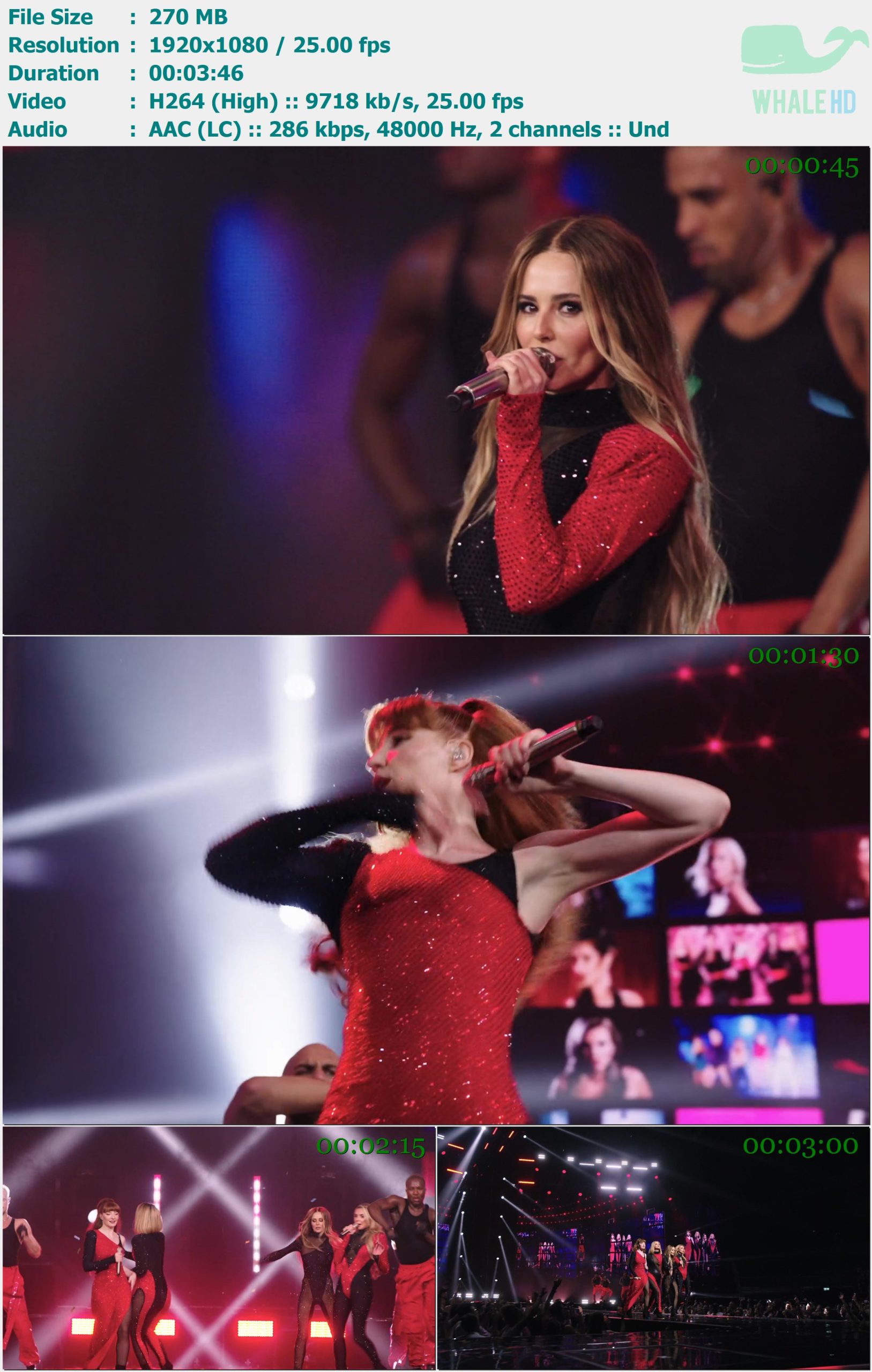 Girls Aloud - Something Kinda Ooooh [The Girls Aloud Show 2024] AM 1080p H264 - 270.00MB