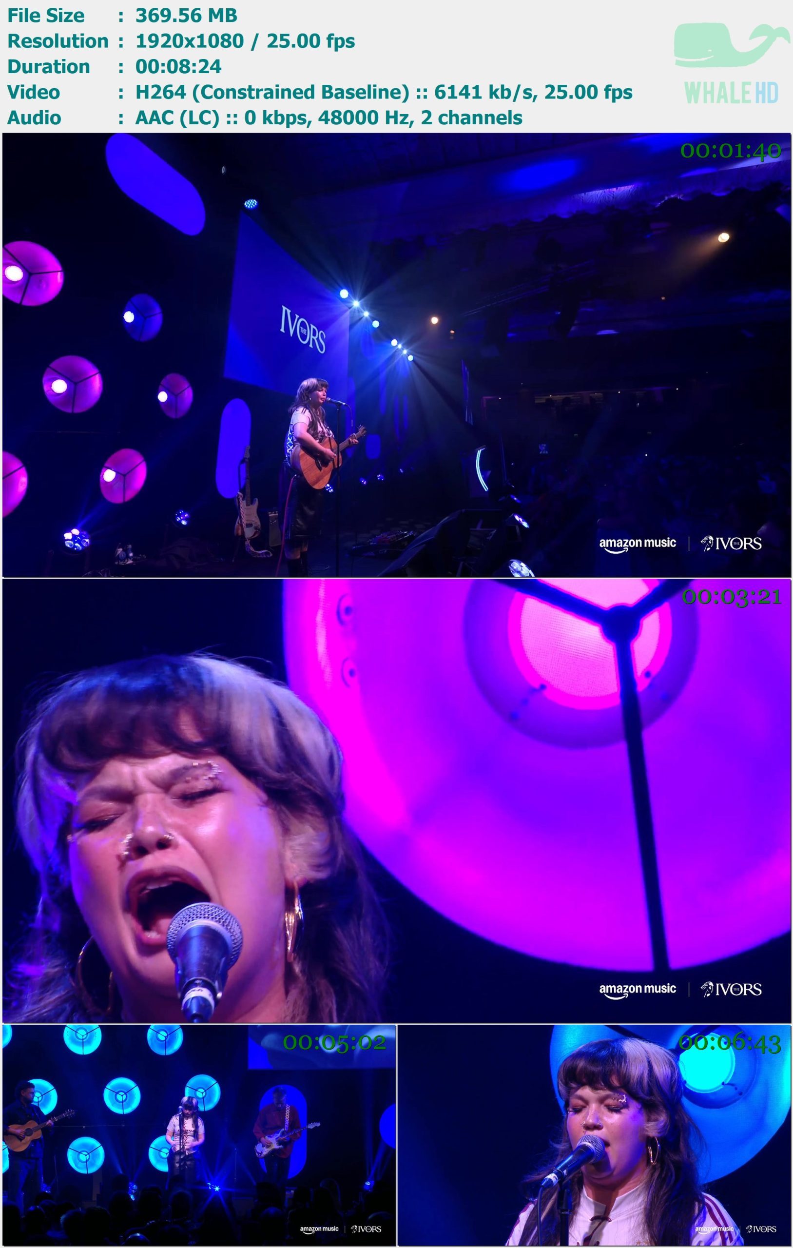 Lola Young - Messy (Live At The Ivors 2025) WEB-DL 1080p H264 - 369.56MB