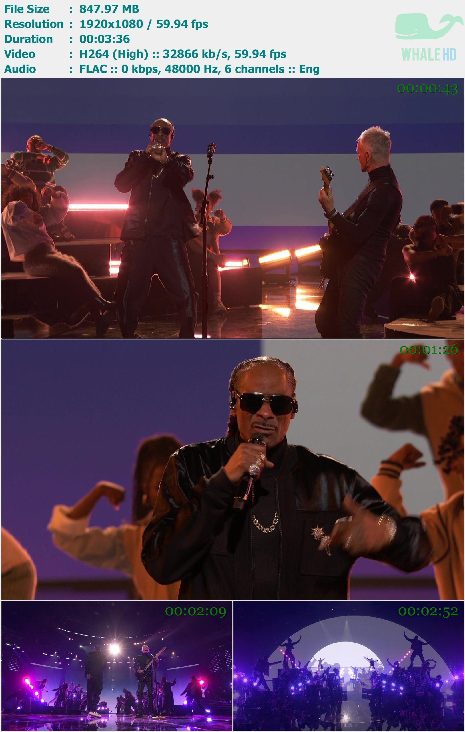 Snoop Dogg & Sting - Another Part Of Me (The Voice 2024) FEED 1080i H264 - 847.97MB