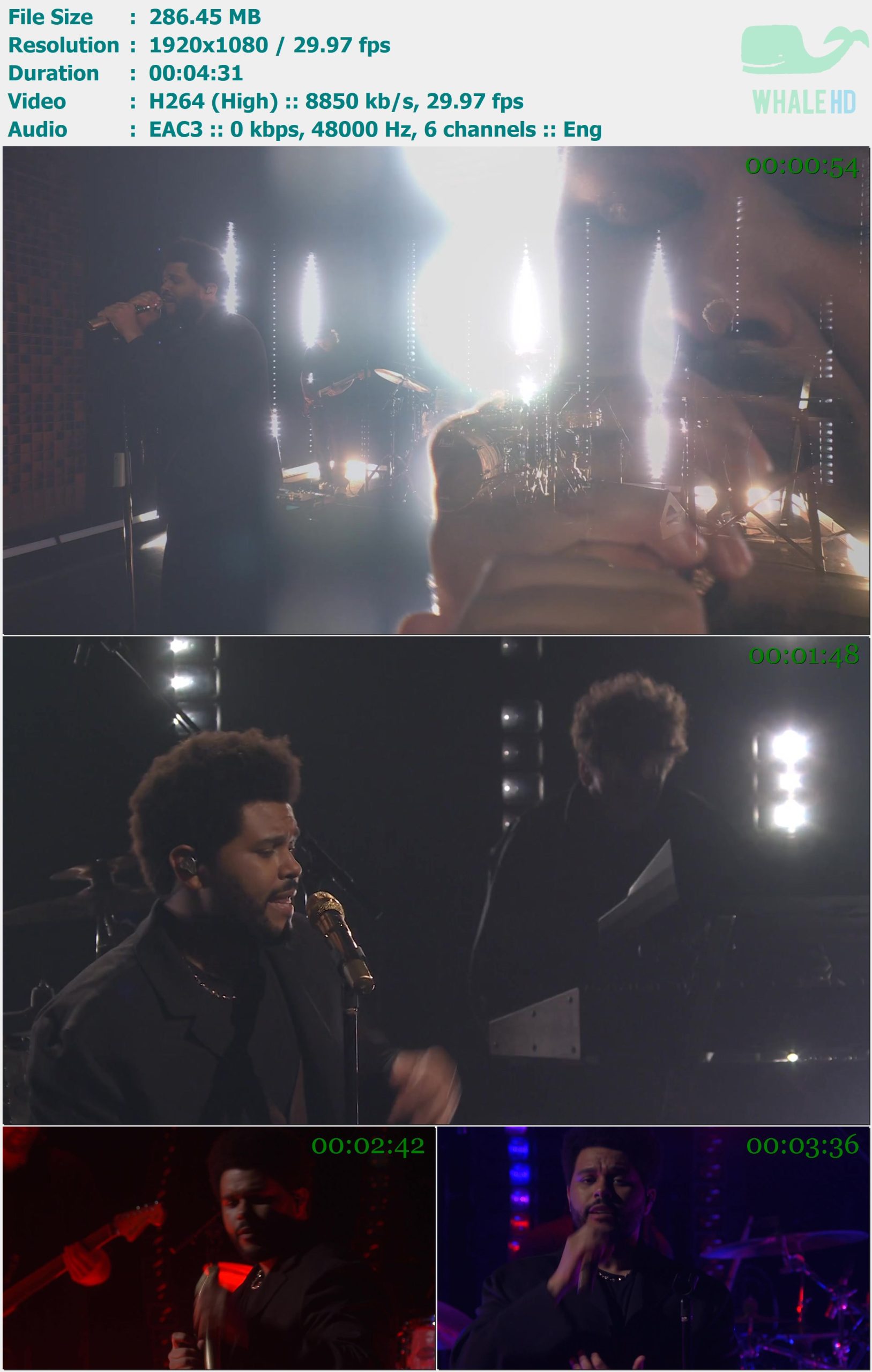 The Weeknd - Baptized In Fear + Open Hearts (The 𝐓𝐨𝐧𝐢𝐠𝐡𝐭 𝐒𝐡𝐨𝐰  Starring 𝐉𝐢𝐦𝐦𝐲 𝐅𝐚𝐥𝐥𝐨𝐧 2025) WEB-DL 1080p H264 - 286.45MB