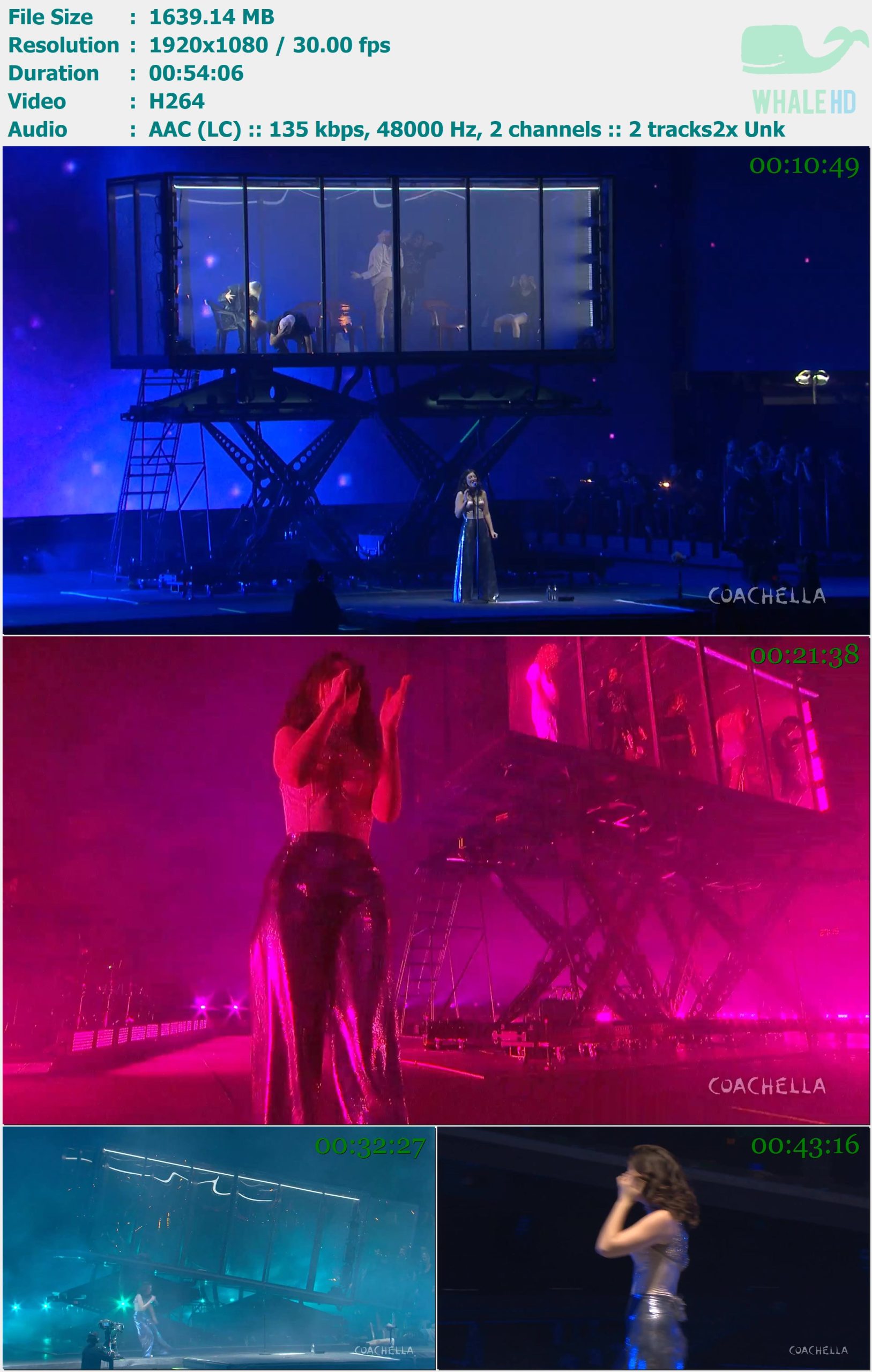 Lorde - Coachella 2017 YT 1080p H264 - 1.60GB
