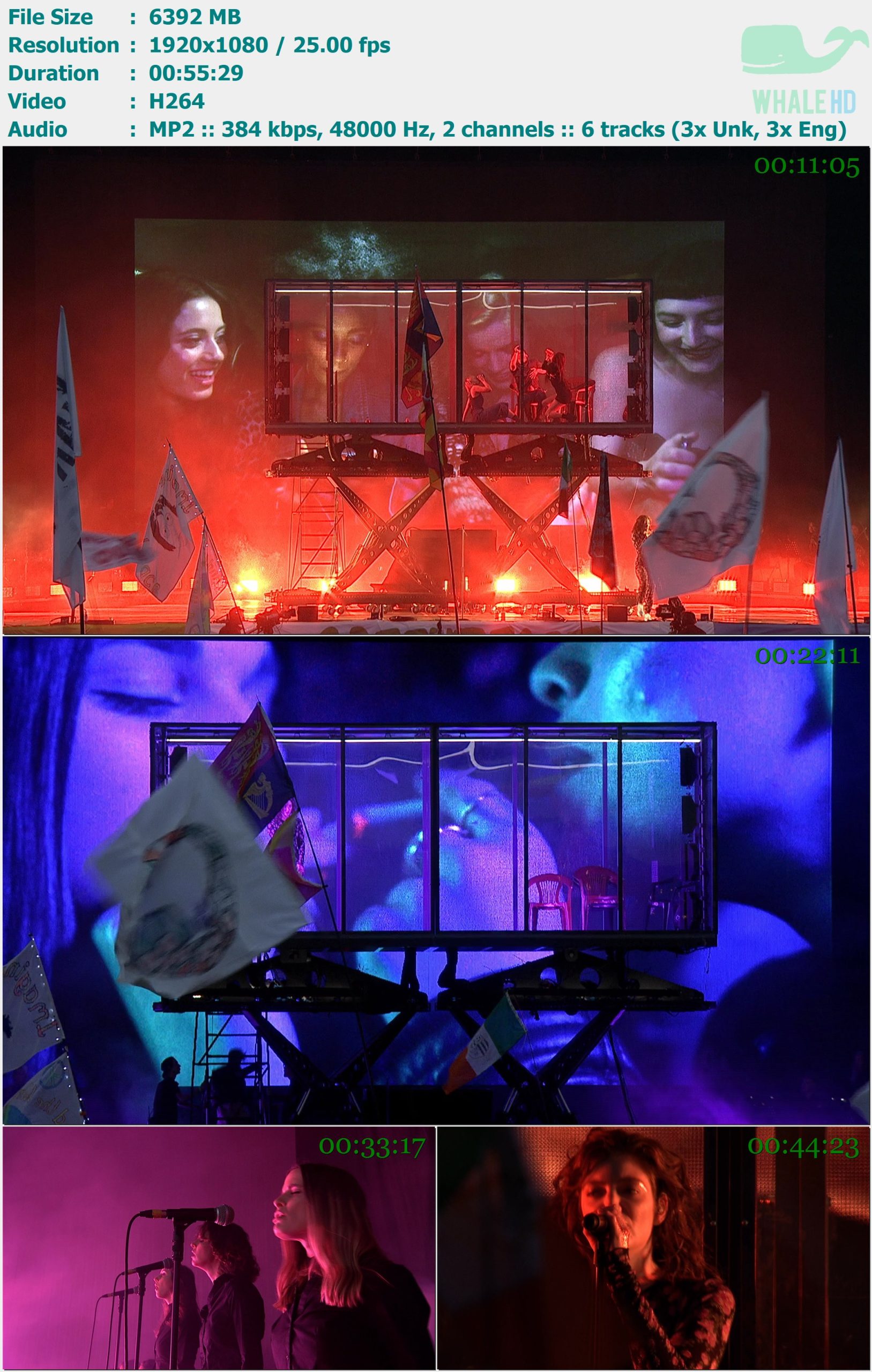 Lorde - 𝐆𝐥𝐚𝐬𝐭𝐨𝐧𝐛𝐮𝐫𝐲 2017 (Other Stage - 23Jun2017) FEED 1080i H264 - 6.24GB