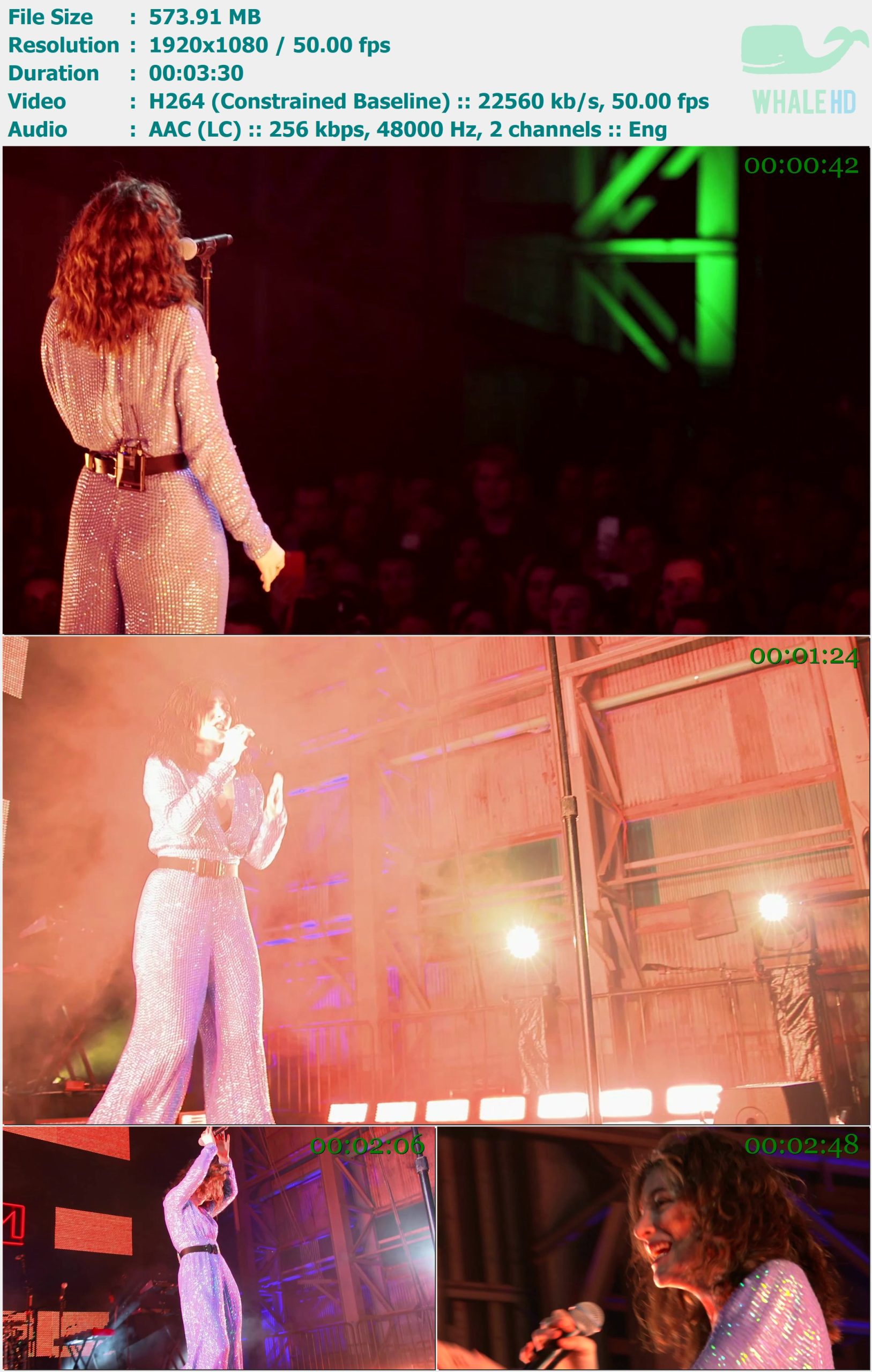 Lorde - Perfect Places (MelodramaLIVE in Nova's Red Room 2017) MasterRip 1080p H264 - 573.91MB