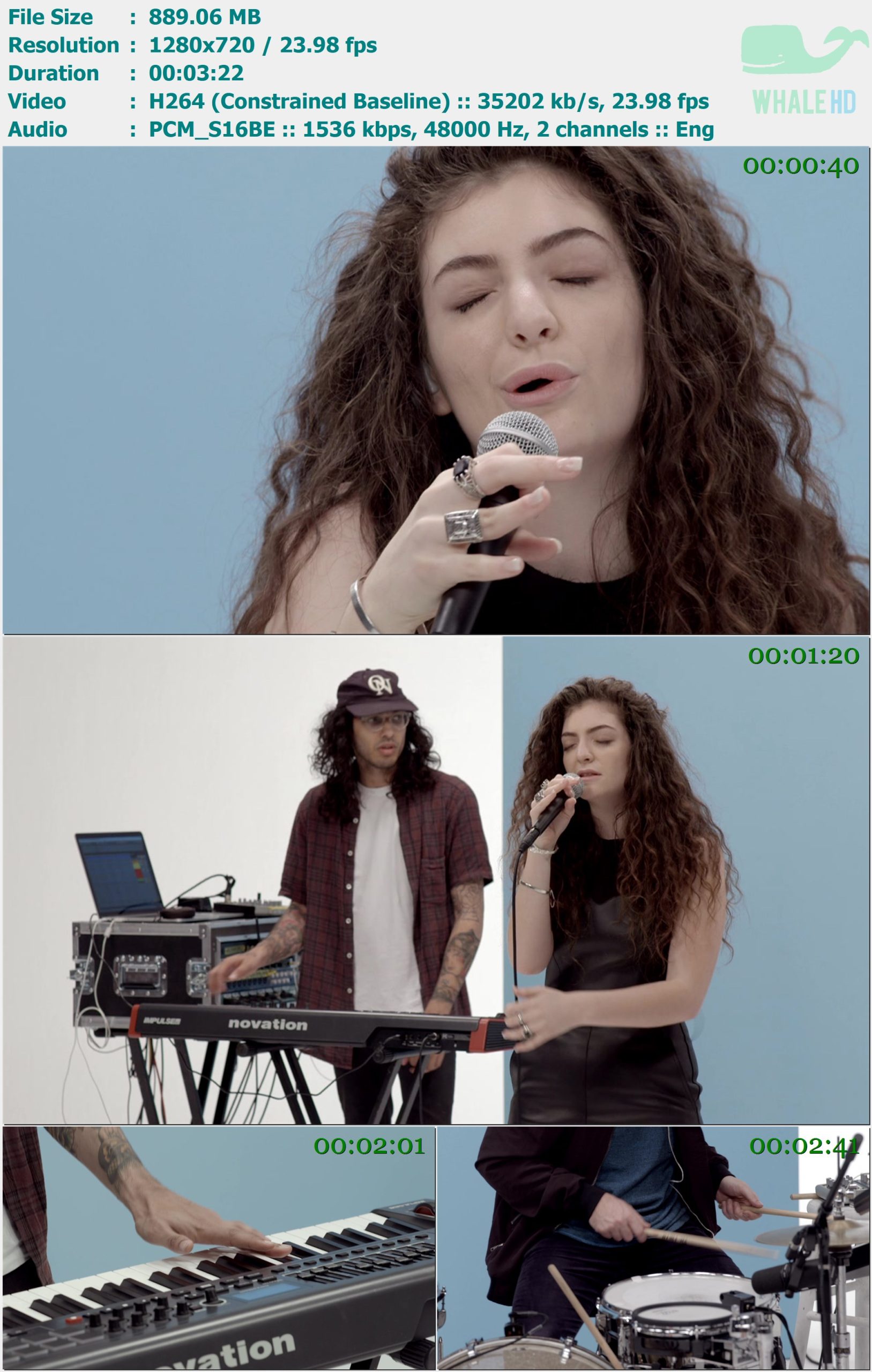 Lorde - Royals (MTV LIVE - ARTIST TO WATCH 2014) MasterRip 720p H264 - 889.06MB