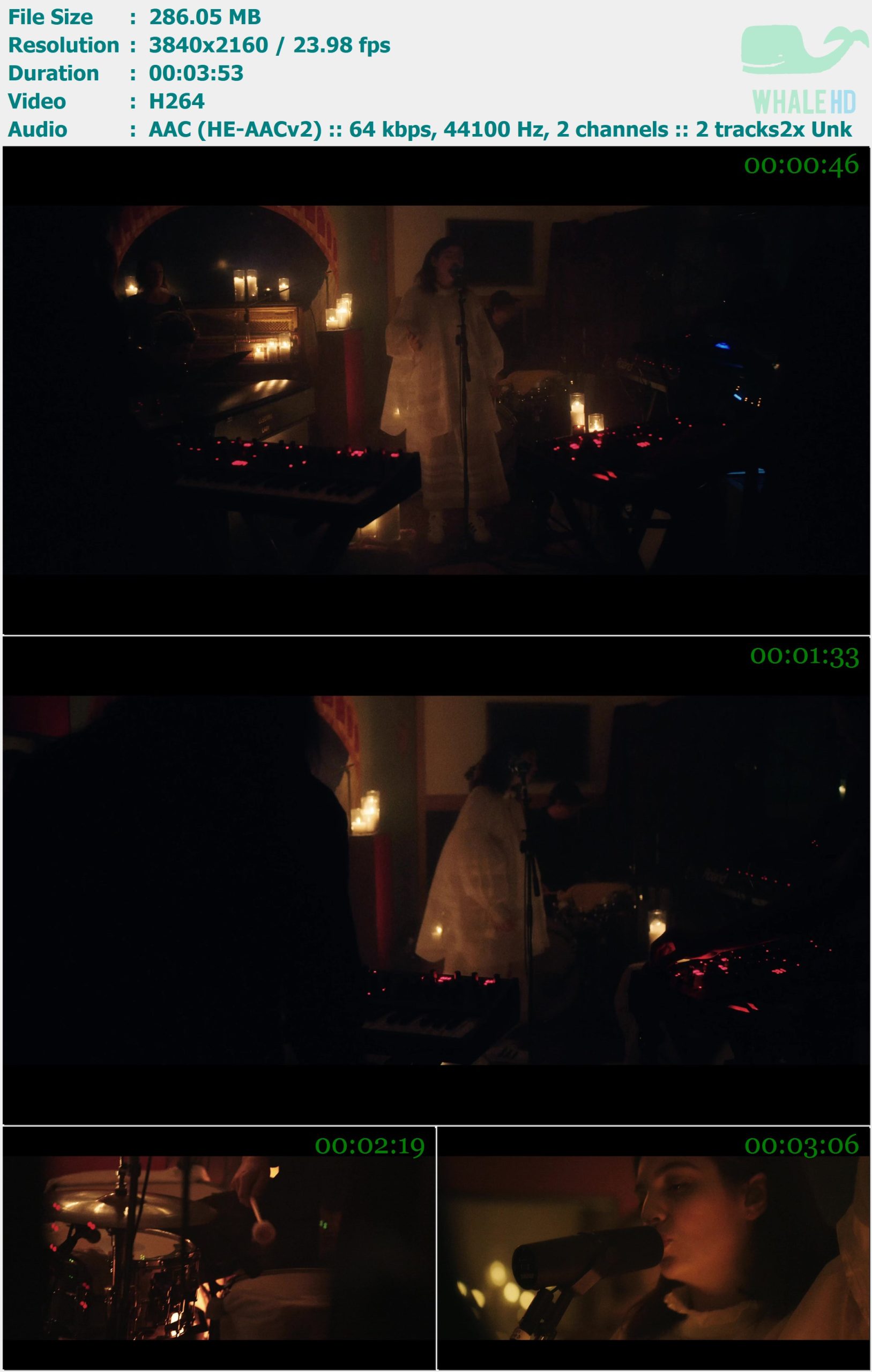 Lorde - Sober (𝐕𝐄𝐕𝐎 x Lorde) 2017 WEB-DL 2160p H264 - 286.05MB