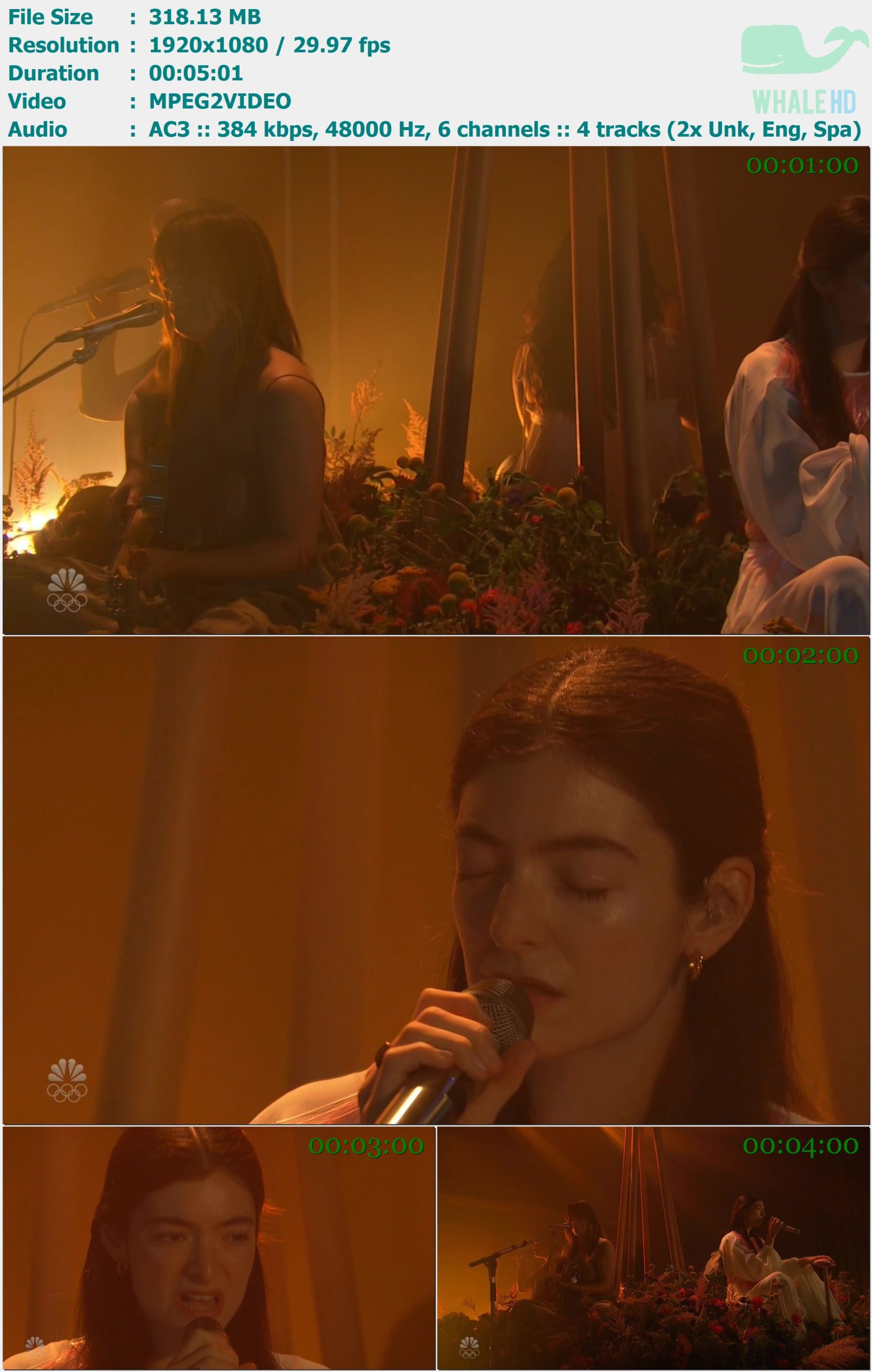 Lorde - Stoned at the Nail Salon (Live @ Late Night With Seth Meyers 2021) HDTV 1080i MPEG2 - 318.13MB