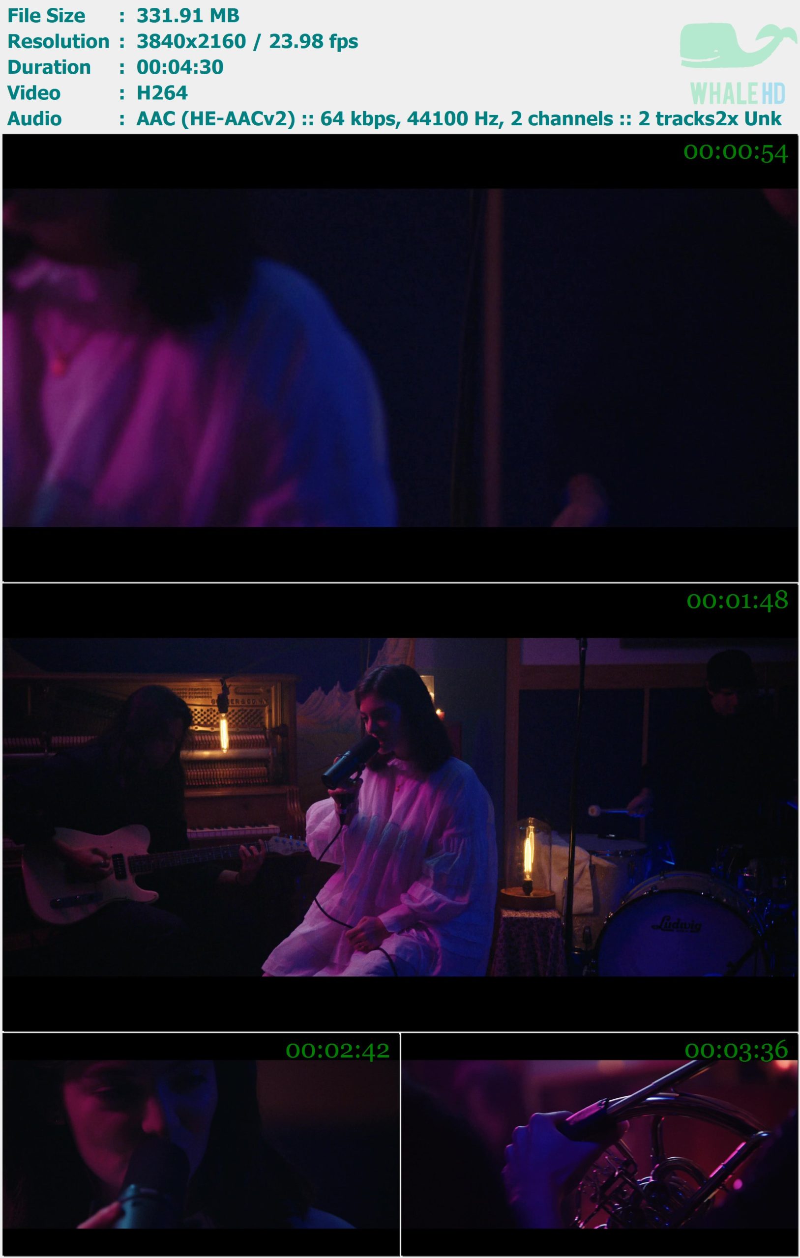 Lorde - The Louvre (𝐕𝐄𝐕𝐎 x Lorde) 2017 WEB-DL 2160p H264 - 331.91MB