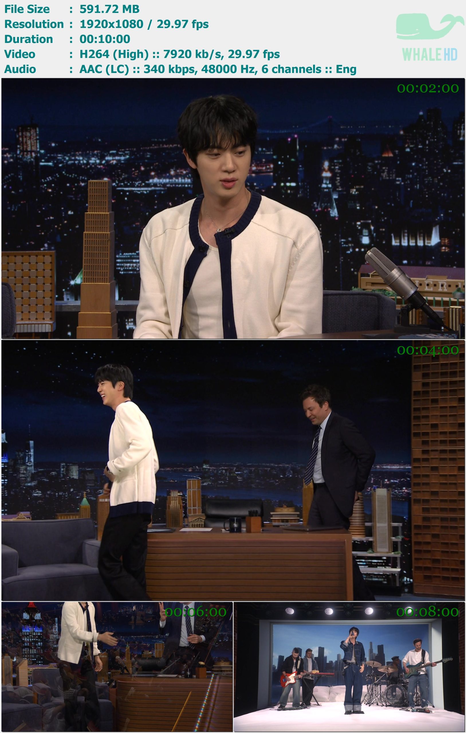 Jin - Interview + Don't Say You Love Me (𝐍𝐁𝐂 𝐉𝐢𝐦𝐦𝐲 𝐅𝐚𝐥𝐥𝐨𝐧 2025-05-21) WEB-DL 1080p H264 - 591.72MB