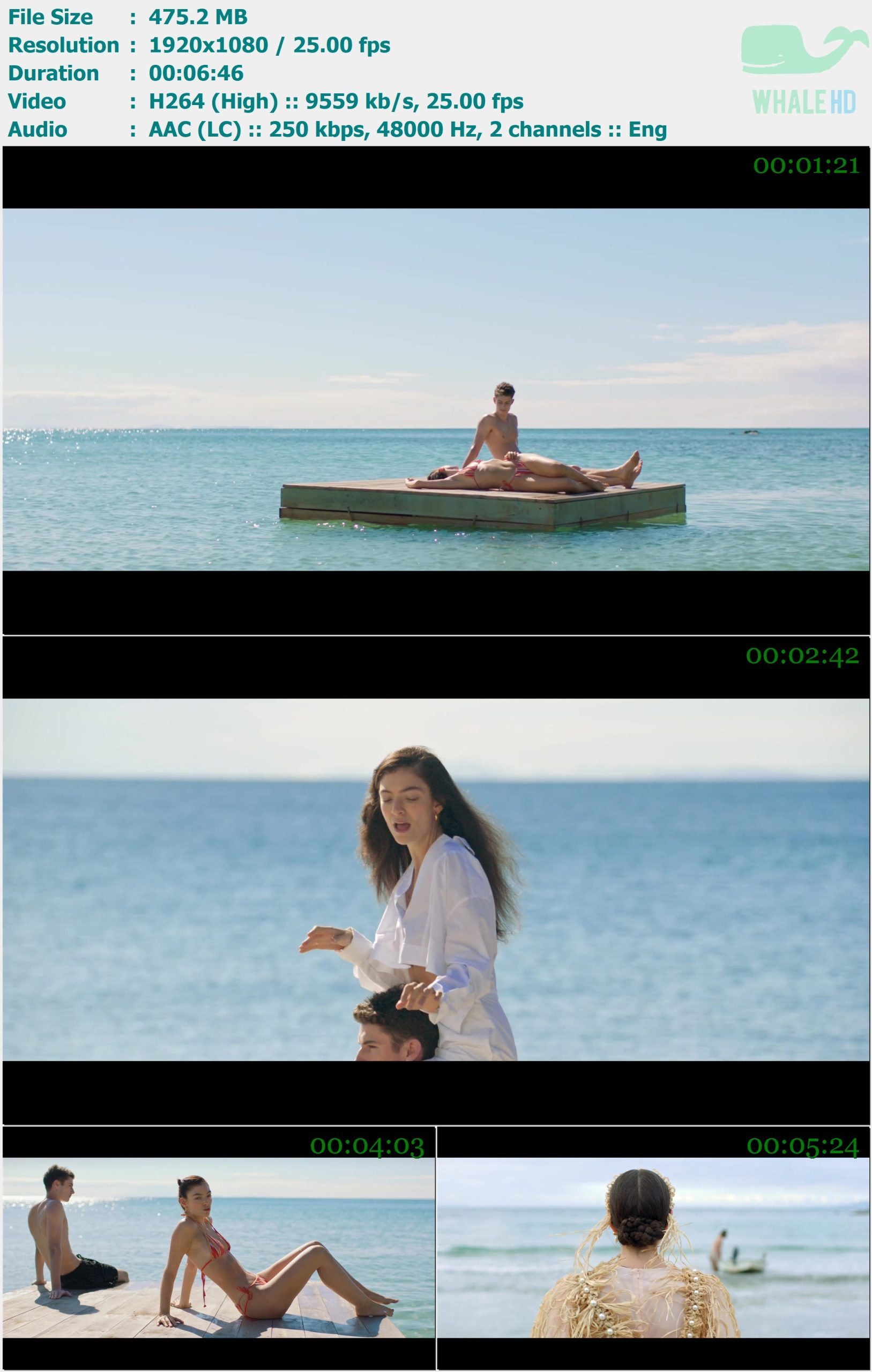 Lorde - Oceanic Feeling 2022 MasterRip 1080p H264 - 475.20MB