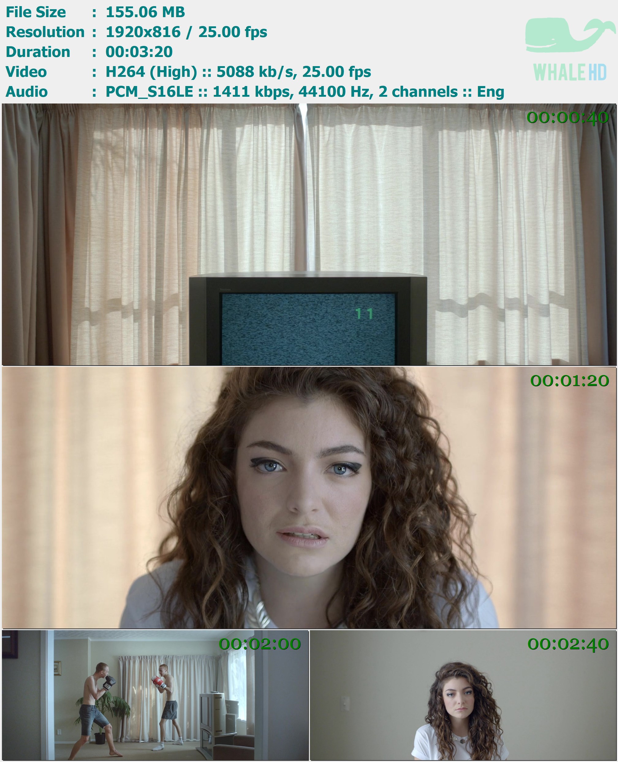 Lorde - Royals (US Version) 2013 𝐕𝐄𝐕𝐎 816p H264 - 155.06MB