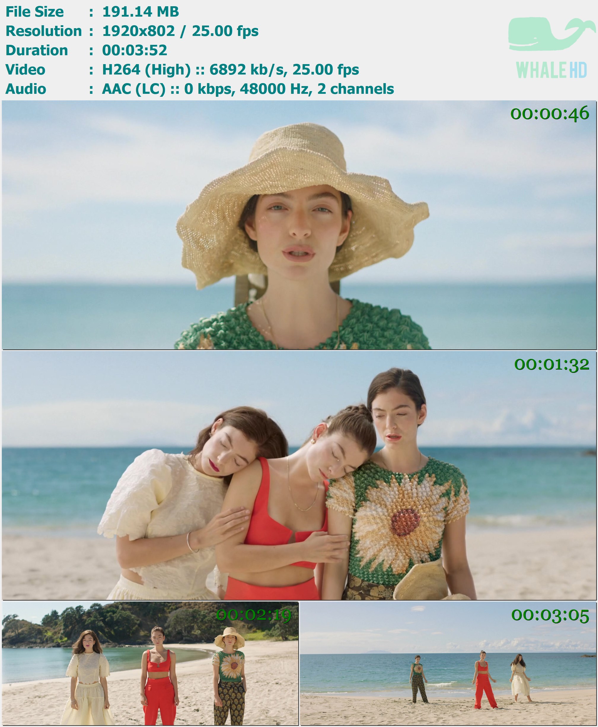 Lorde - Secrets from a Girl (Who's Seen it All) 2022 AM 802p H264 - 191.14MB