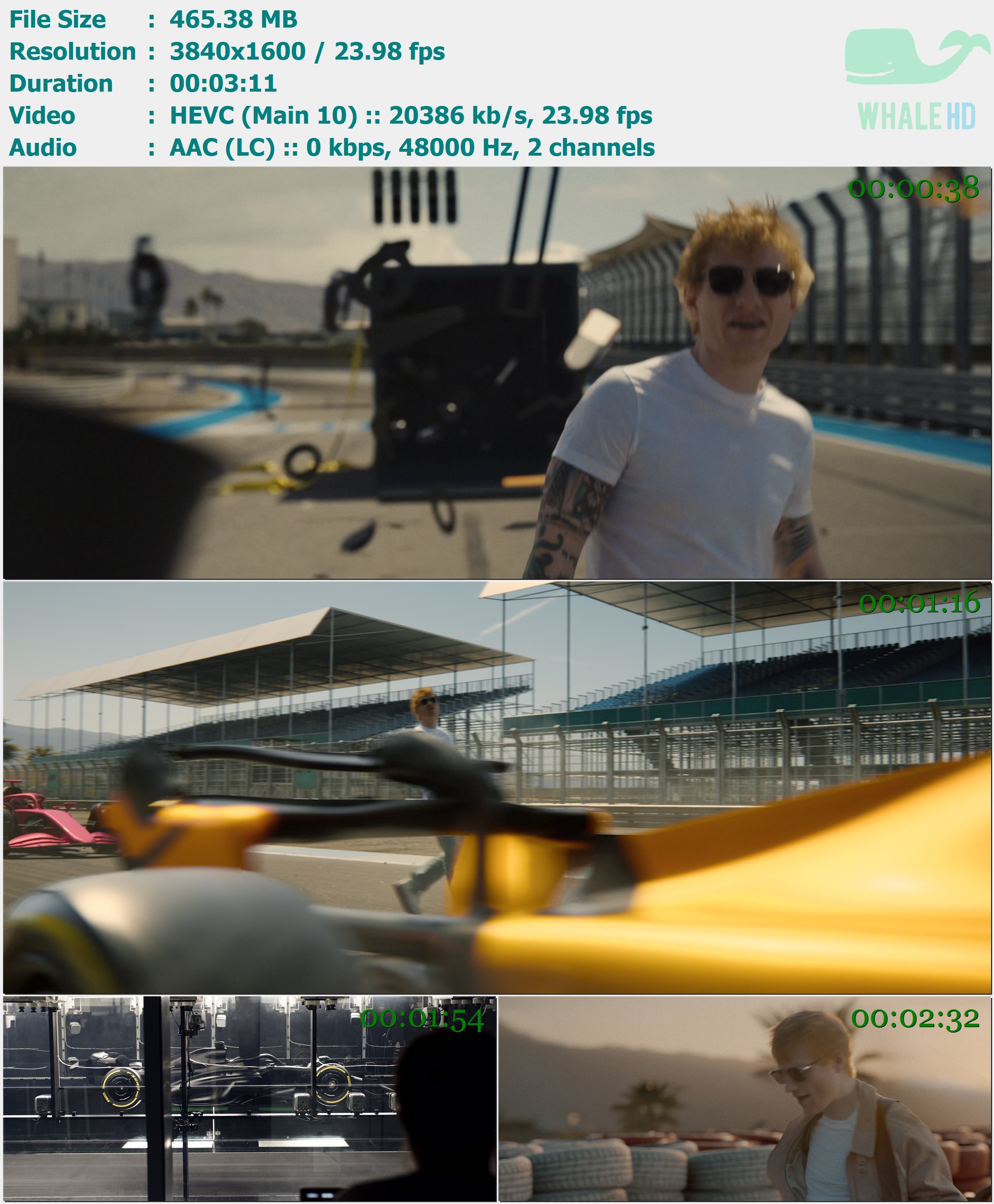 Ed Sheeran - Drive (From F1® The Movie) 2025 AM 1600p H265 - 465.38MB