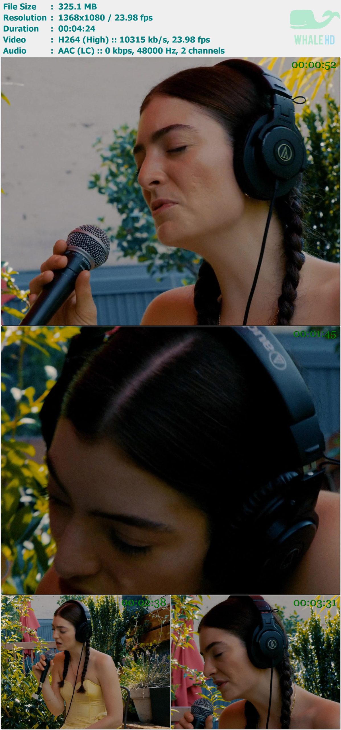 Lorde - Stoned at the Nail Salon (Rooftop Performance) 2021 AM 1080p H264 - 325.10MB