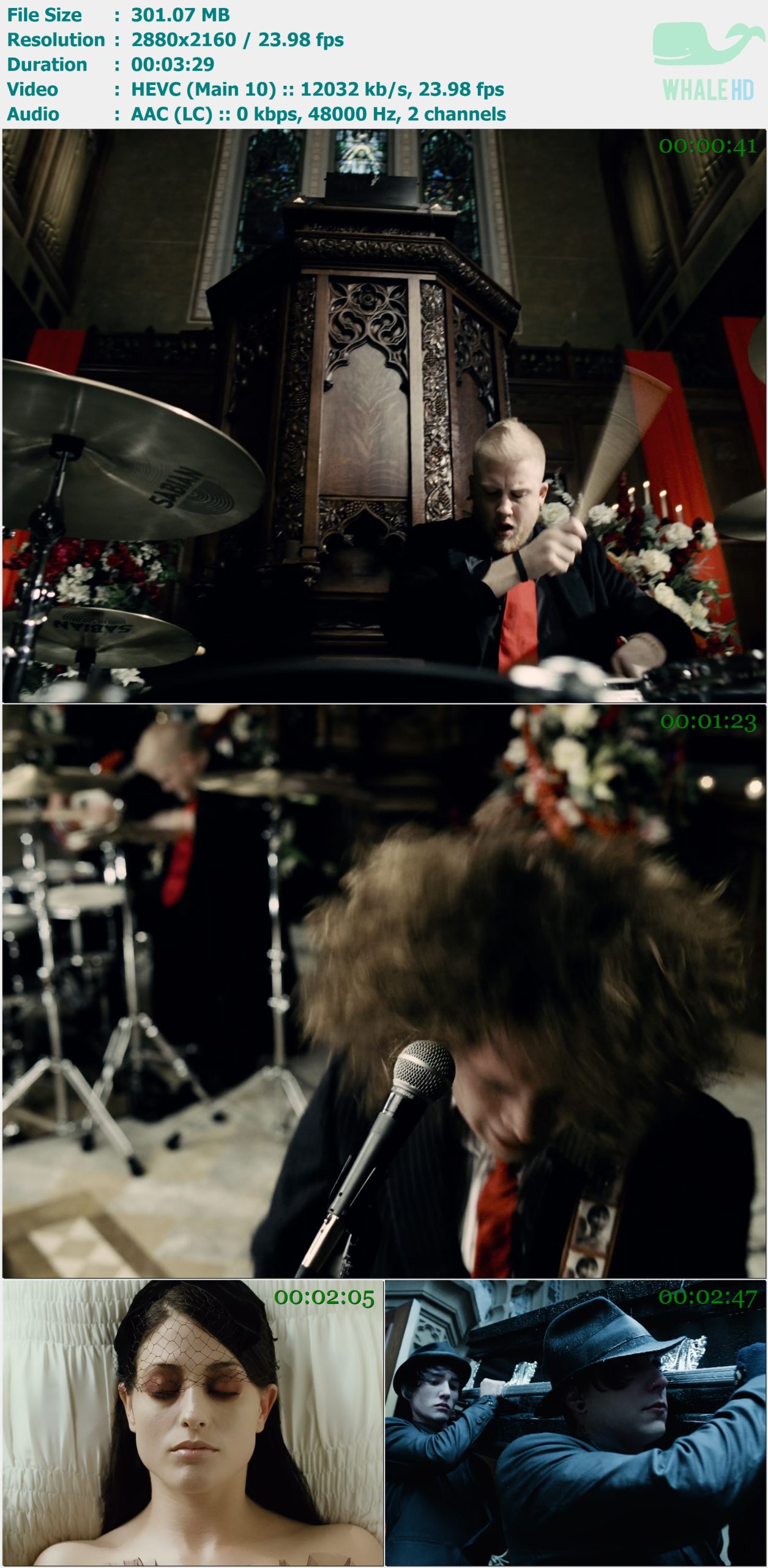 My Chemical Romance - Helena 2004 AM 2160p H265 - 301.07MB