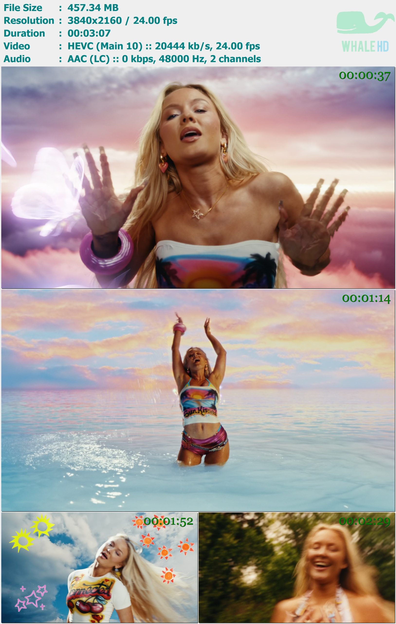 Zara Larsson - Midnight Sun 2025 AM 2160p H265 - 457.34MB