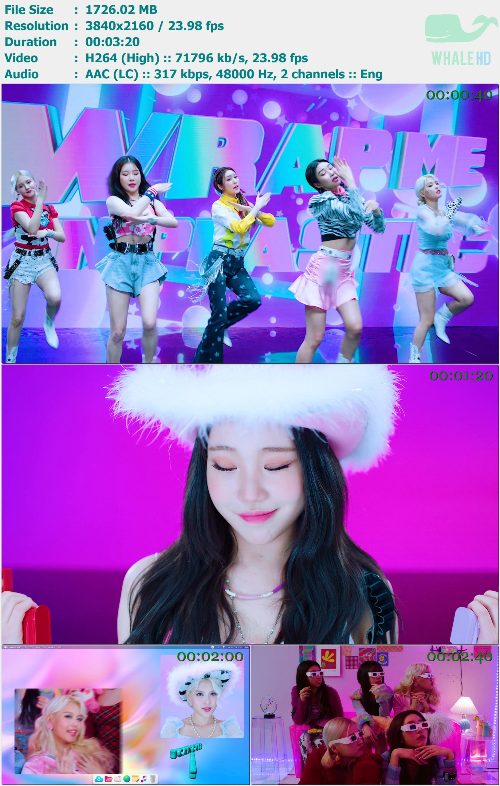 MOMOLAND x CHROMANCE - Wrap Me In Plastic 2025 Bugs! 2160p H264 - 1.69GB