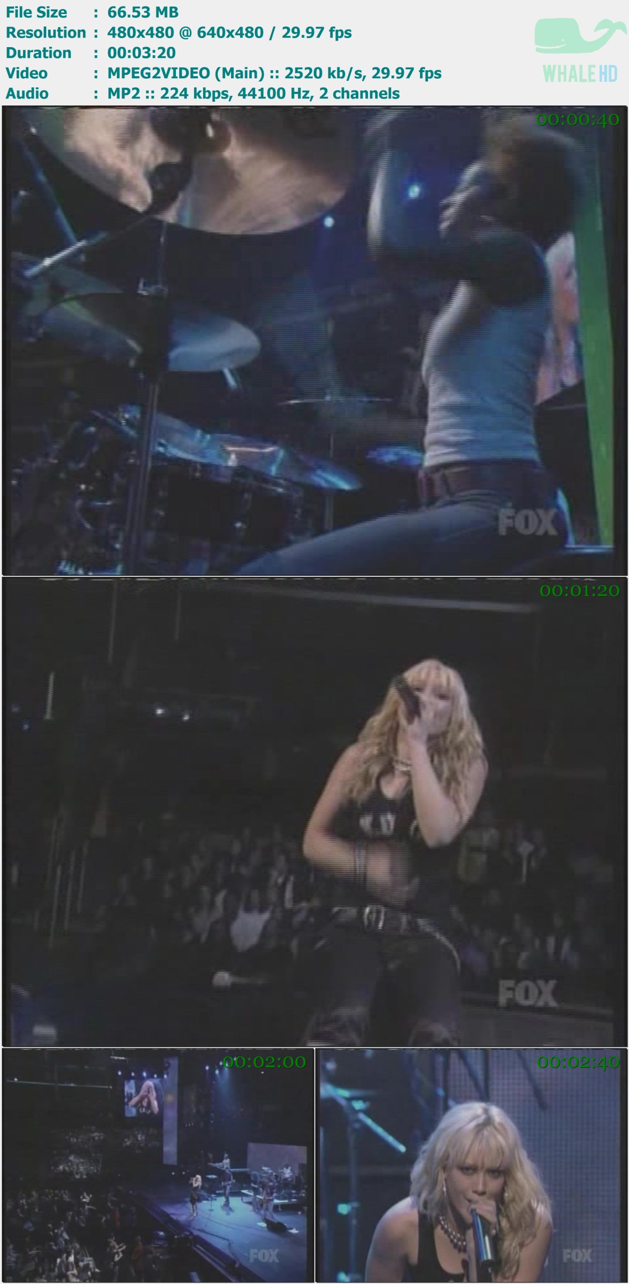 Hilary Duff - What Christmas Should Be (Jingle Ball Rock 2003-12-15) SDTV 480i MPEG2 - 66.53MB