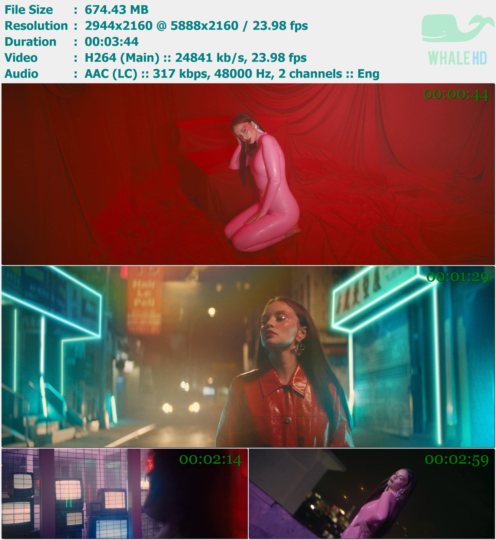 Sabrina Claudio feat. ZAYN - RUMORS 2019 MasterRip 2160p H264 - 674.43MB