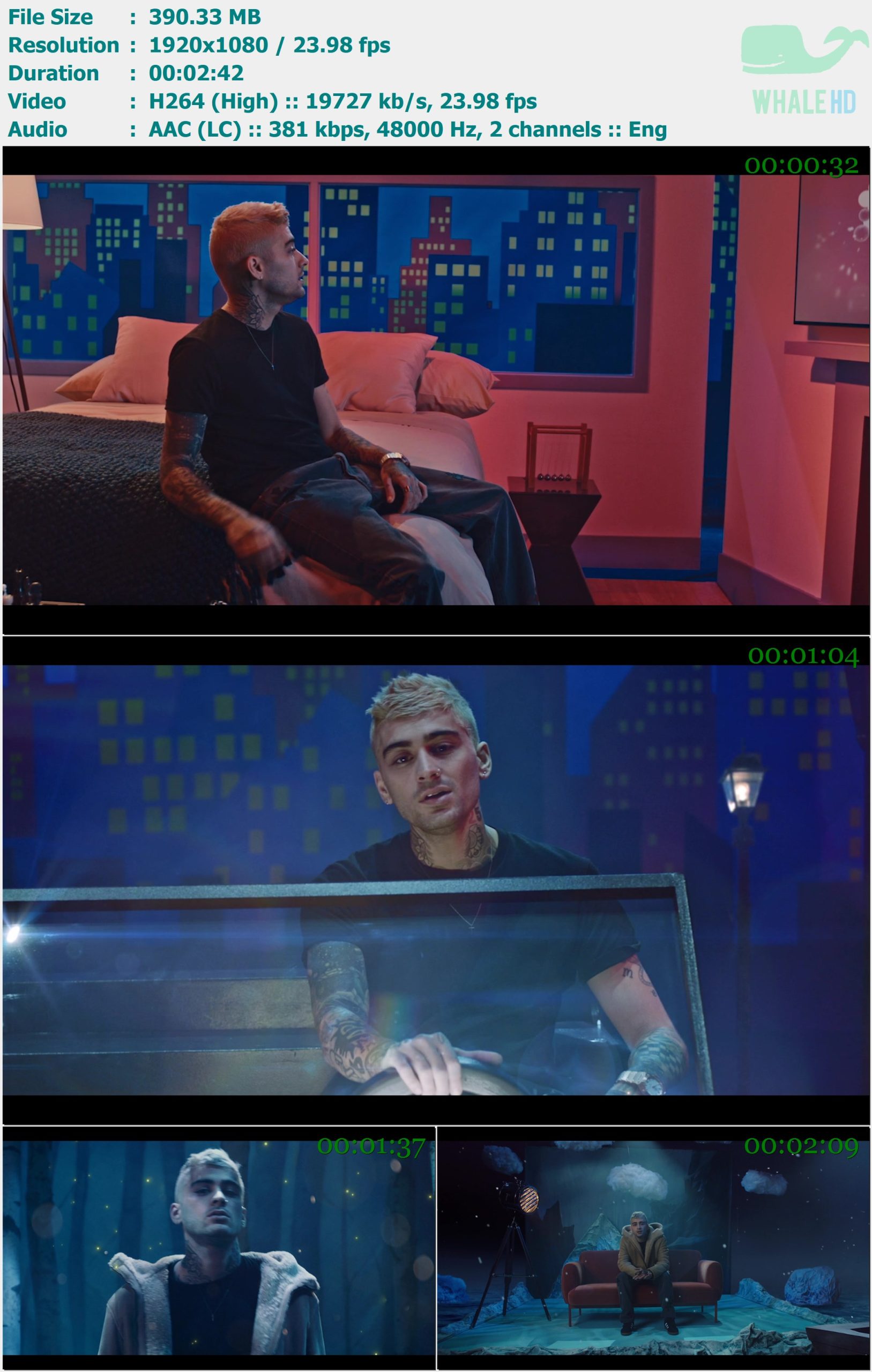 ZAYN - Vibez 2021 MasterRip 1080p H264 - 390.33MB