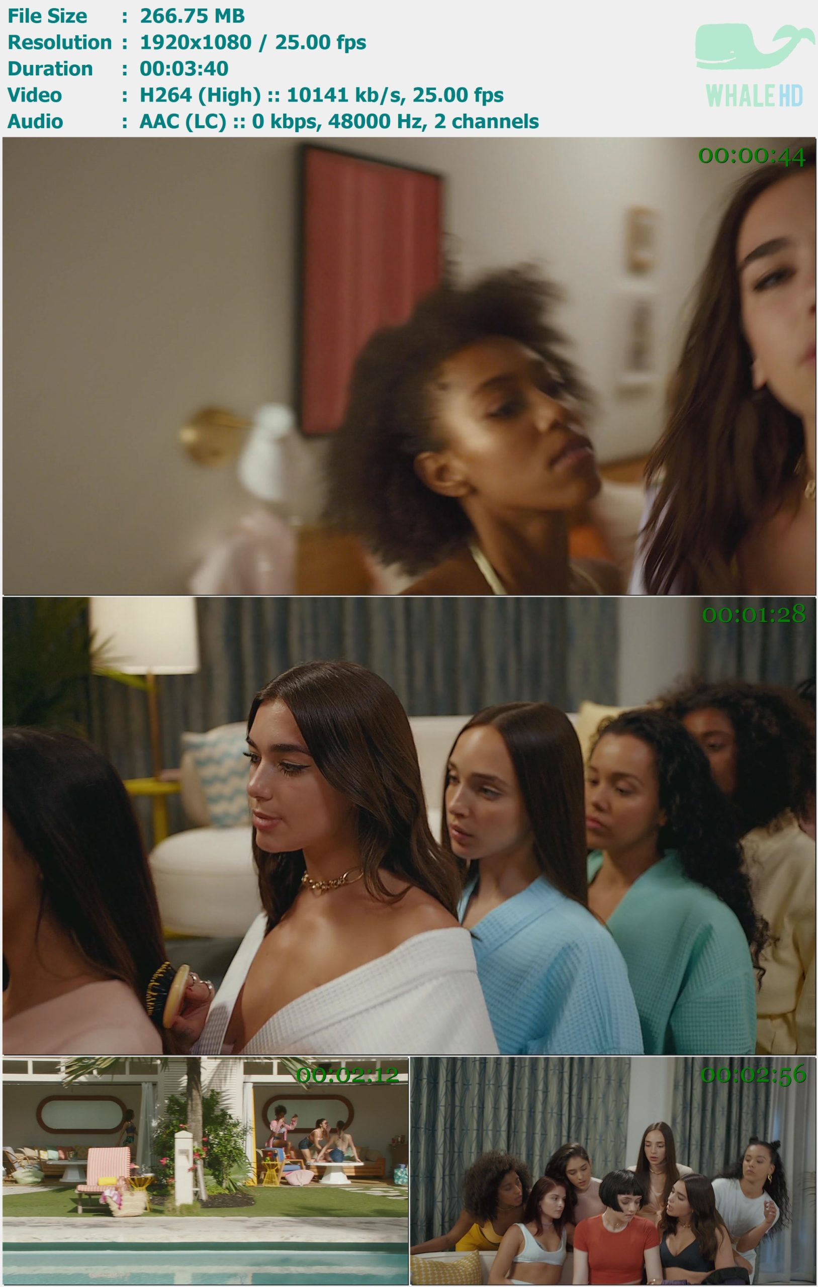 Dua Lipa - New Rules 2017 AM 1080p H264 - 266.75MB