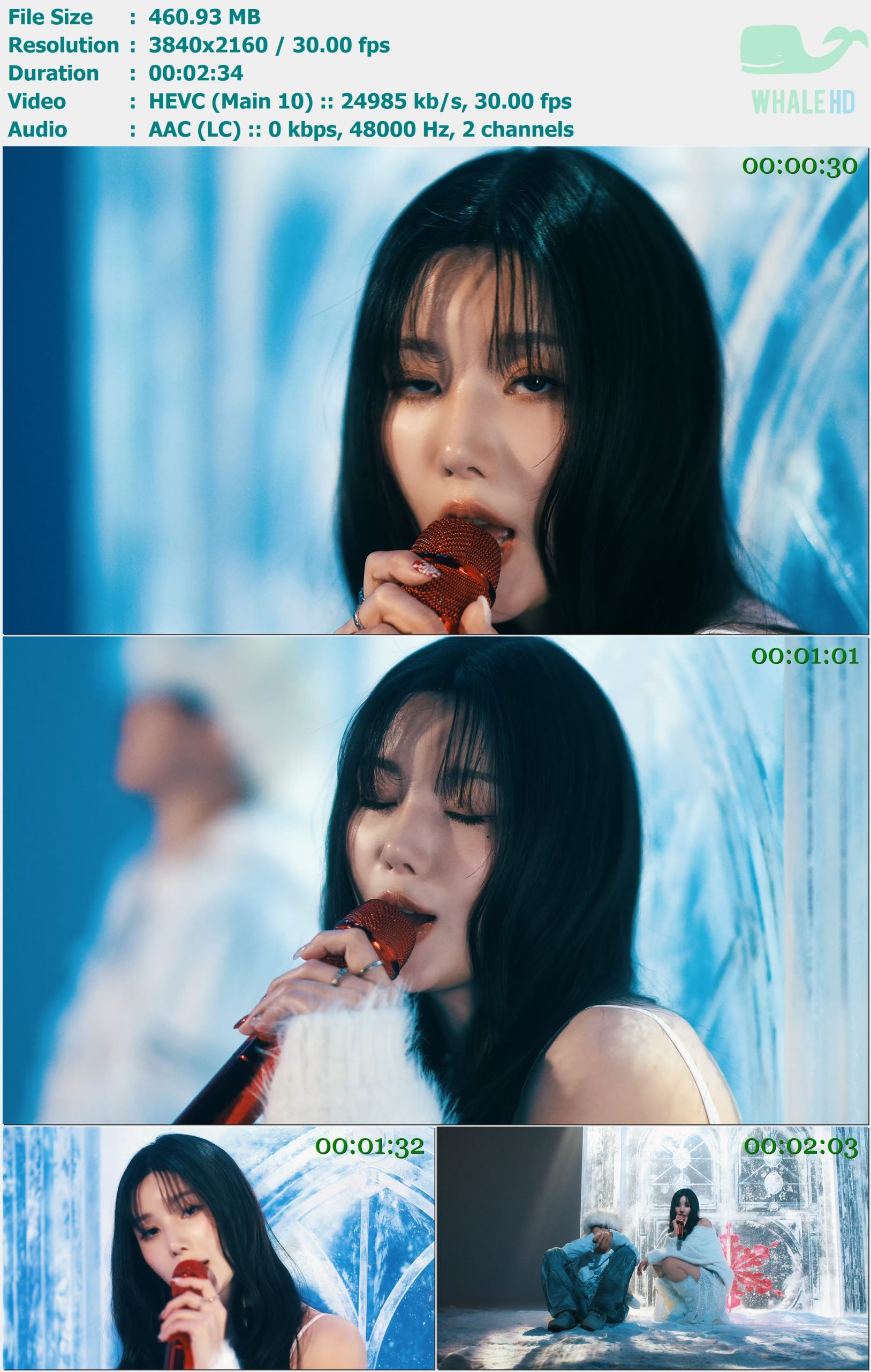 权恩妃 KWON EUNBI feat. Coogie - Snowfall 2025 AM 2160p H265 - 460.93MB