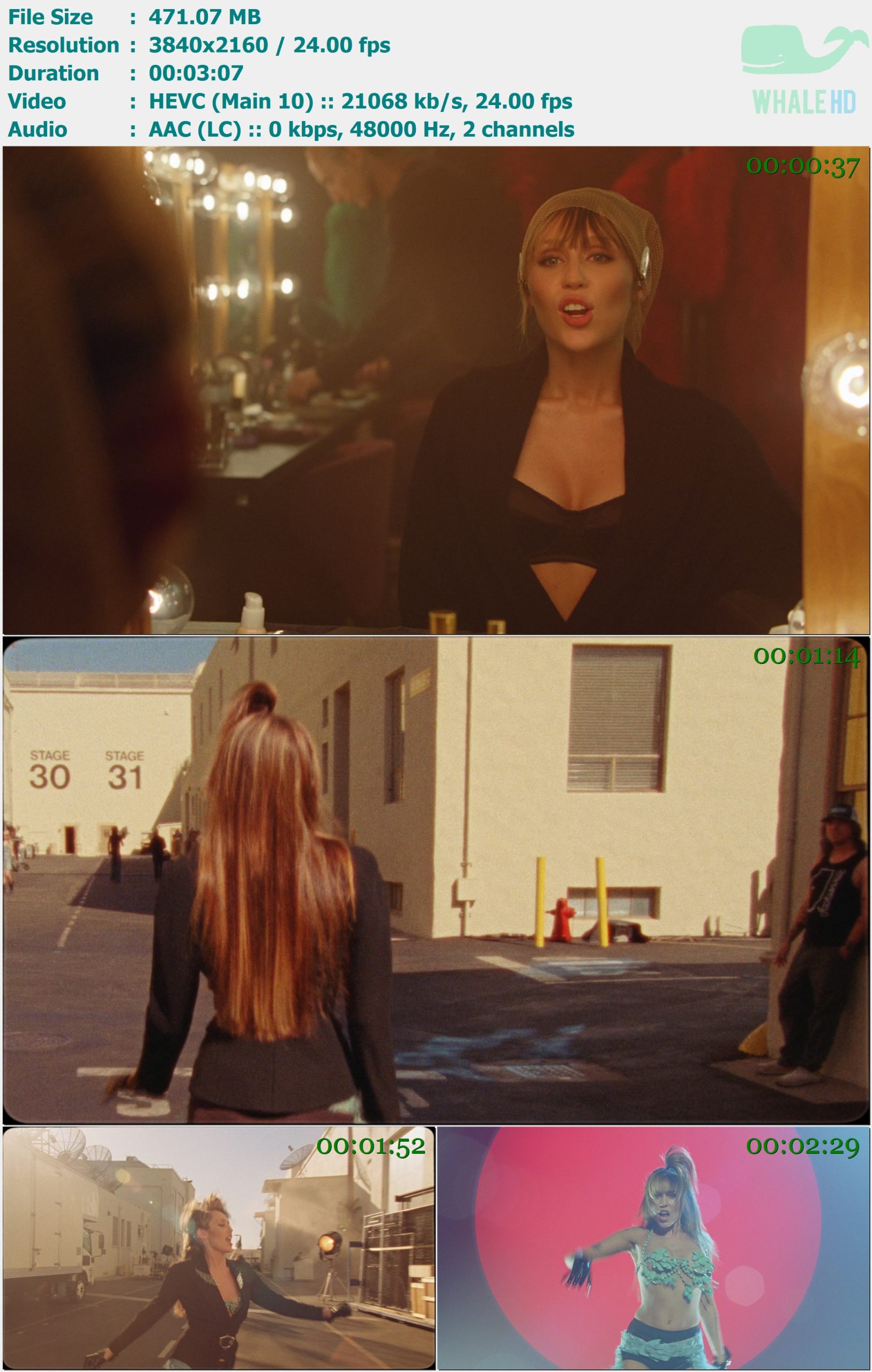 Miley Cyrus - Easy Lover 2025 AM 2160p H265 - 471.07MB
