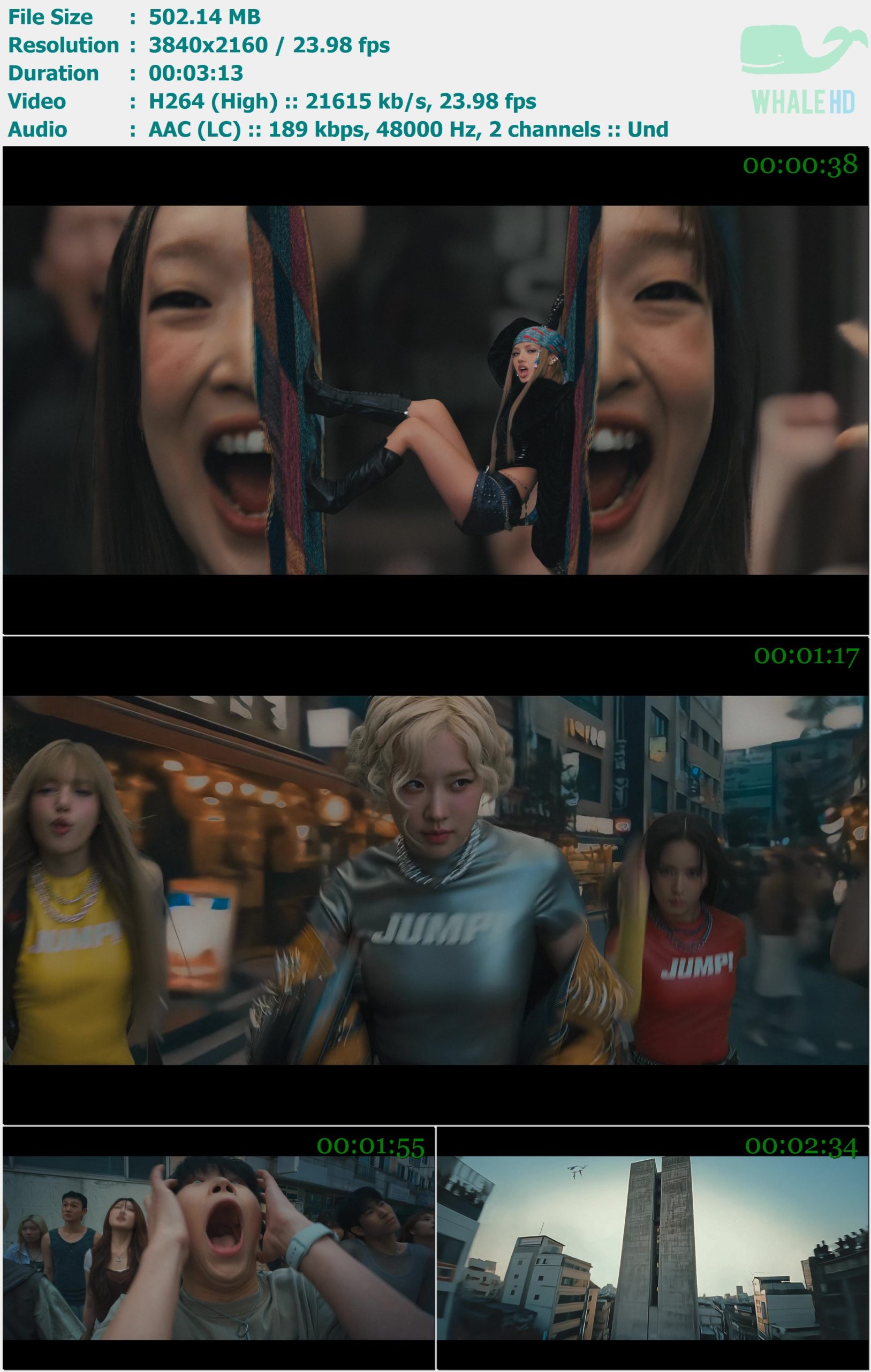 BLACKPINK - JUMP 2025 WEB-DL 2160p H264 - 502.14MB