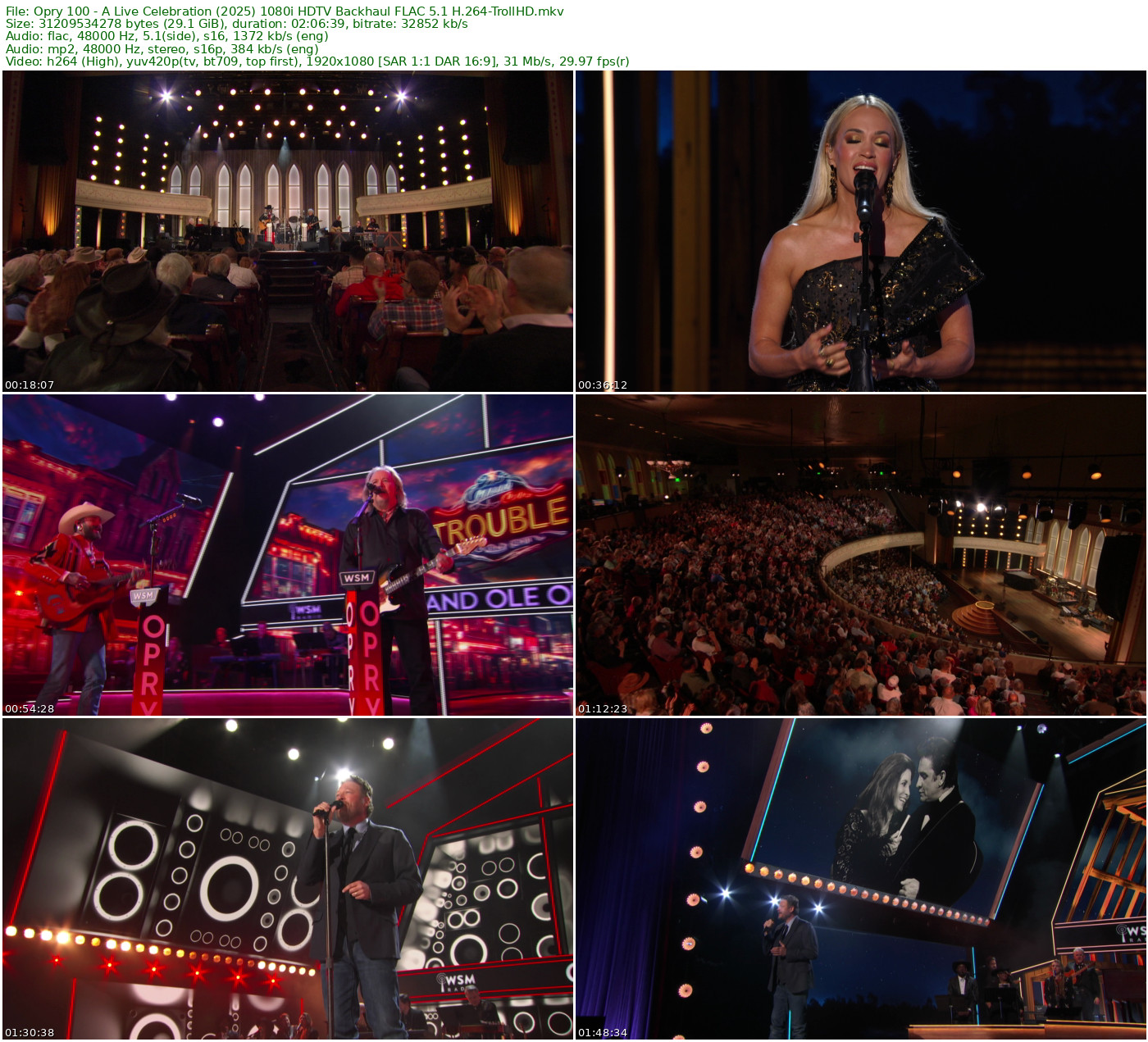 Opry 100 - A Live Celebration 2025 FEED 1080i H264-TrollHD - 29.07GB