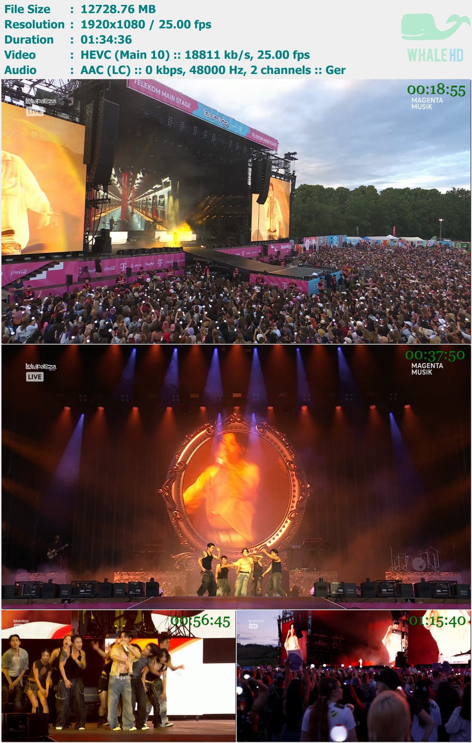j-hope - Lollapalooza Berlin 2025 WEBRip 1080p H265 - 12.43GB