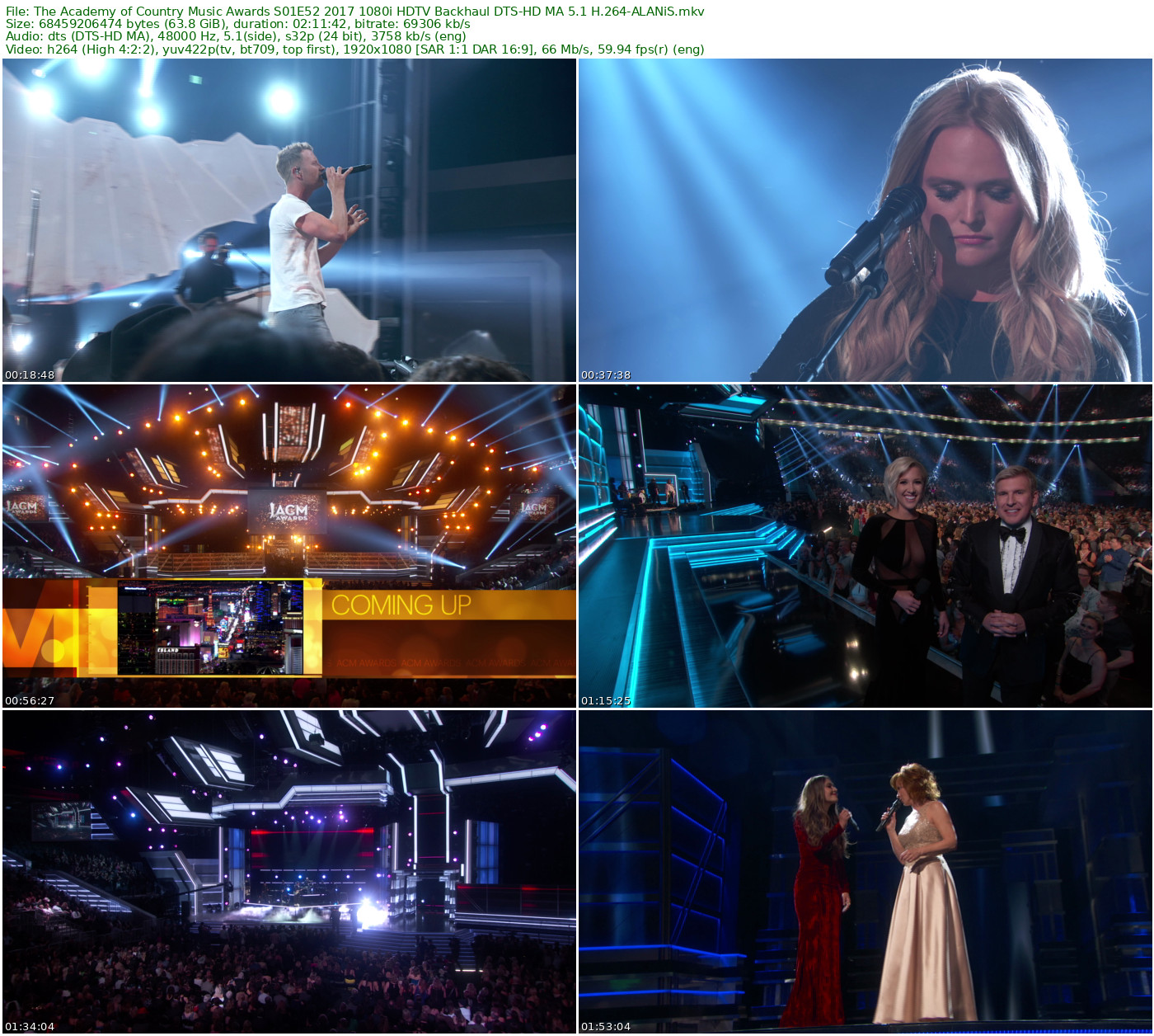 The Academy of Country Music Awards 2017 FEED 1080i H264-ALANiS - 63.76GB
