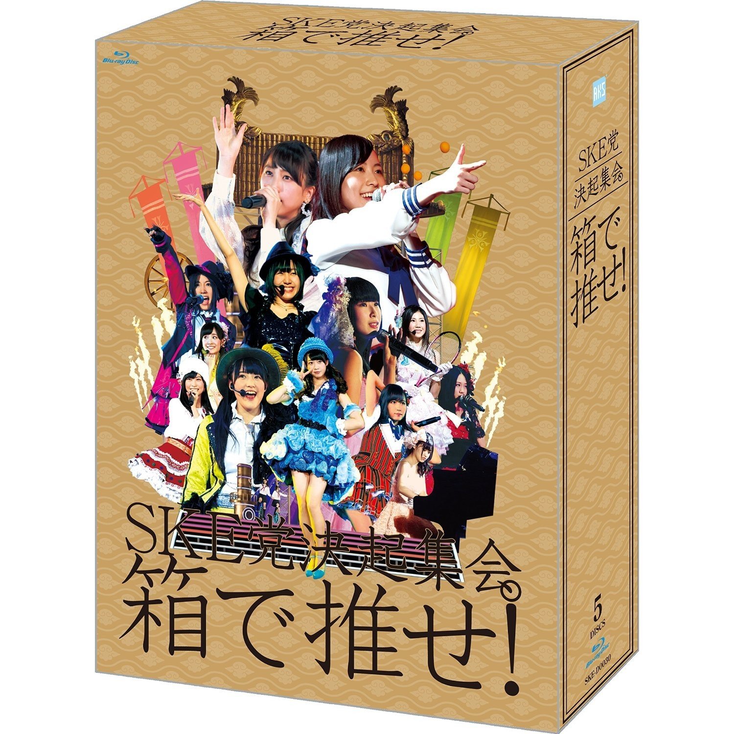 SKE48 - SKE党決起集会。「箱で推せ! 」 SKE Tou Kekki Shuukai. Hako de Ose! 2014 BD蓝光原盘 1080i H264 - 191.69GB