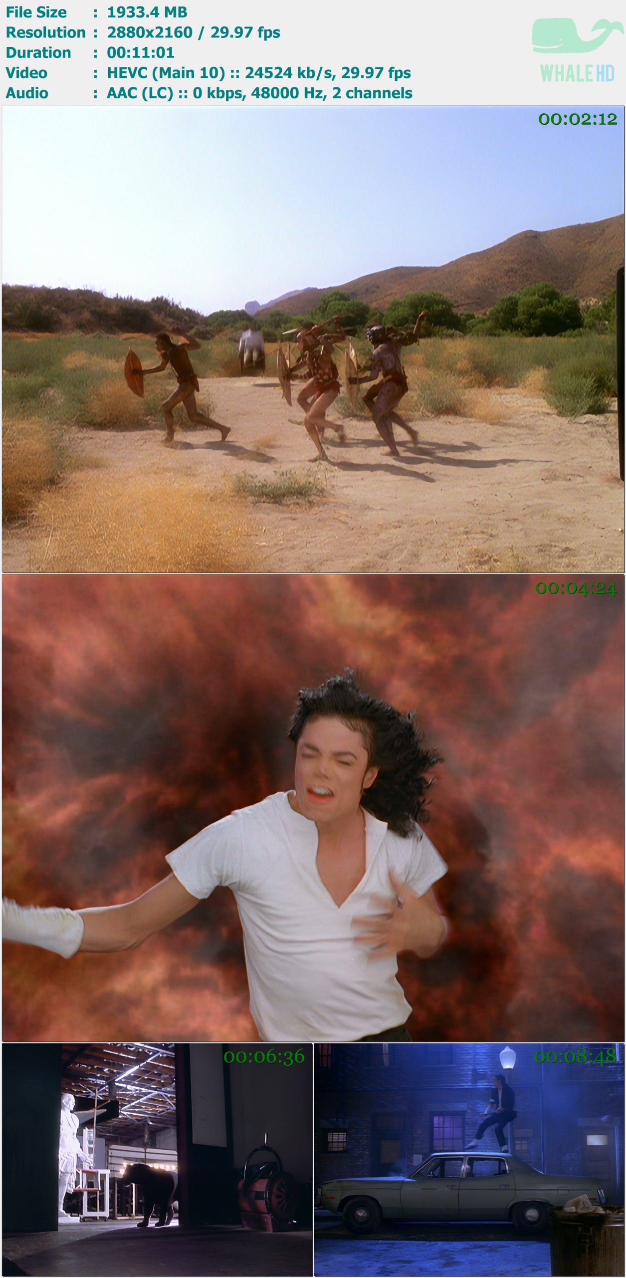 Michael Jackson - Black or White 1991 AM 2160p H265 - 1.89GB