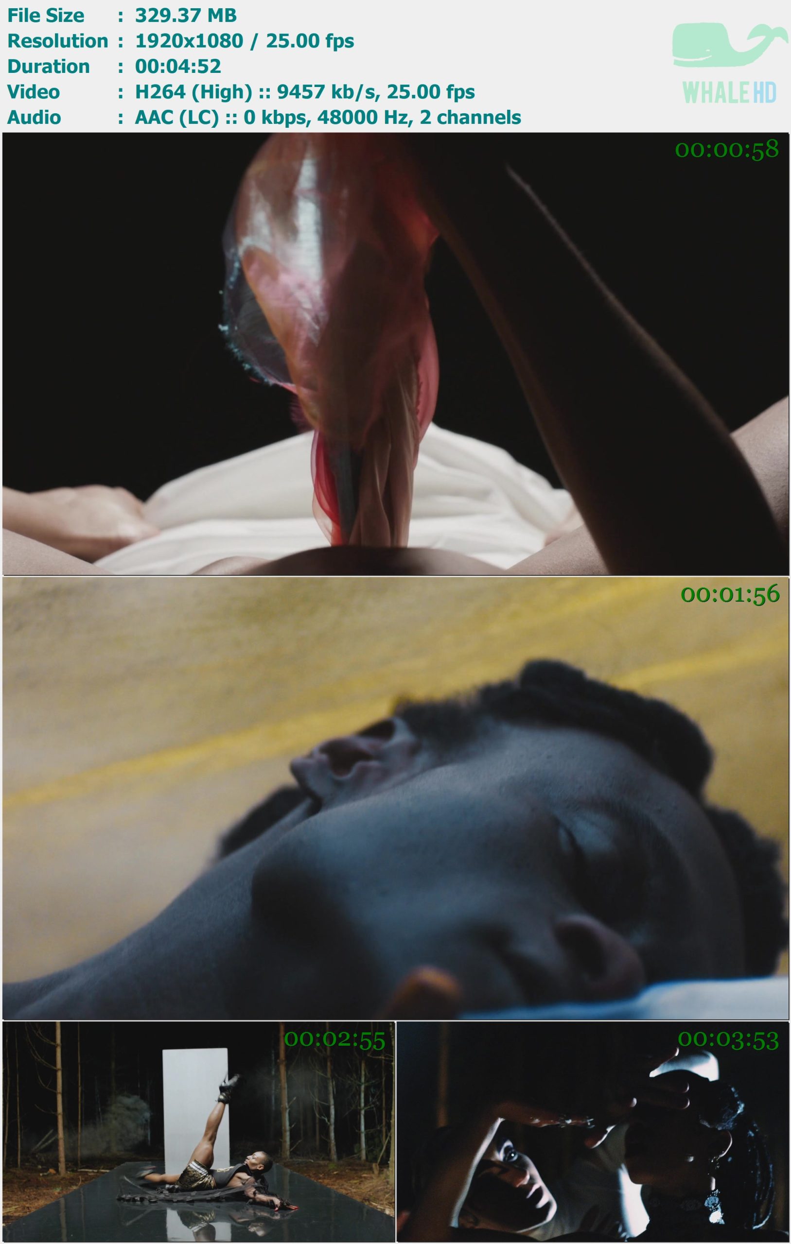 FKA twigs - Glass & Patron 2015 AM 1080p H264 - 329.37MB