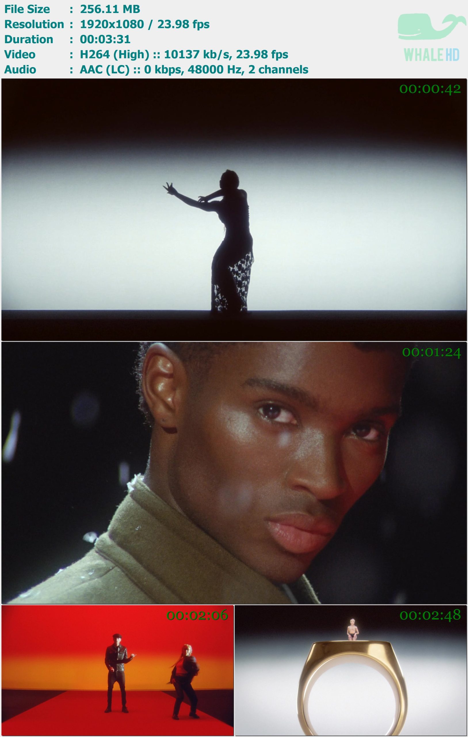 FKA twigs feat. Central Cee - Measure of a Man 2021 AM 1080p H264 - 256.11MB