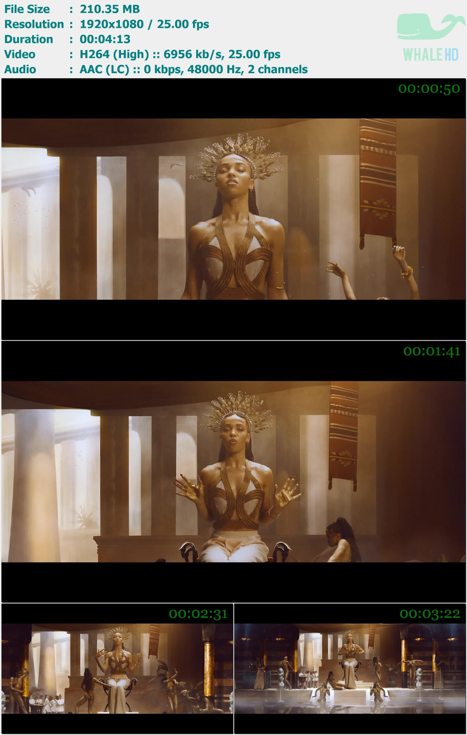 FKA twigs - Two Weeks 2014 AM 1080p H264 - 210.35MB