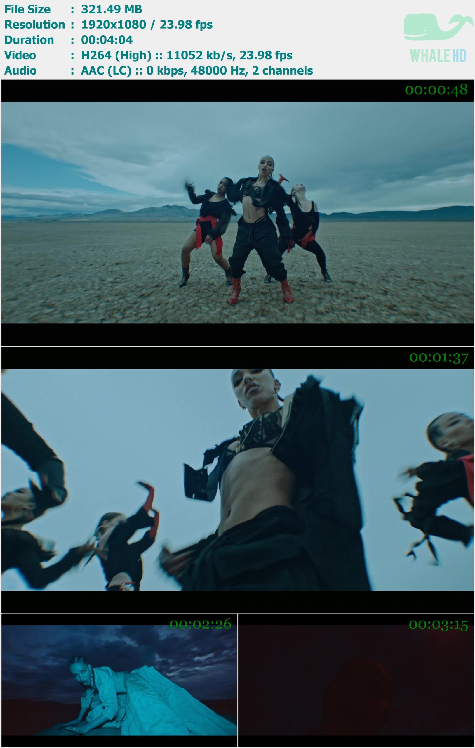 FKA twigs feat. Future - holy terrain 2019 AM 1080p H264 - 321.49MB