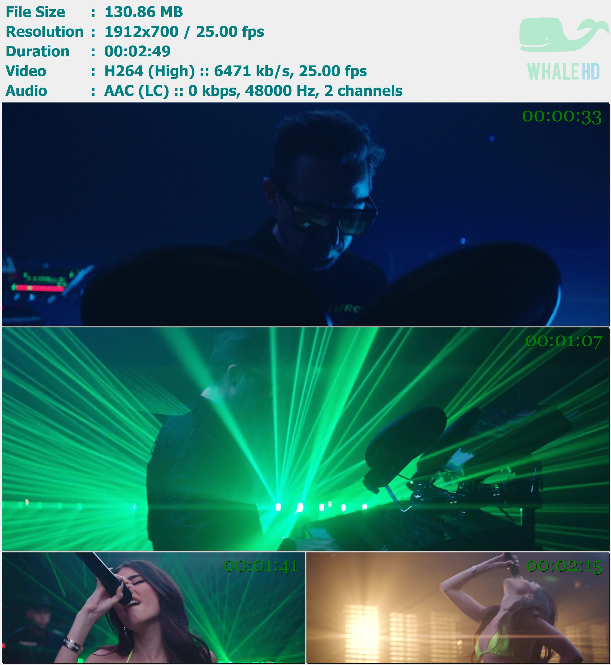 Jax Jones, Martin Solveig & Madison Beer - All Day And Night (Jax Jones & Martin Solveig Present Europa) [Live Session] 2019 AM 700p H264 - 130.86MB