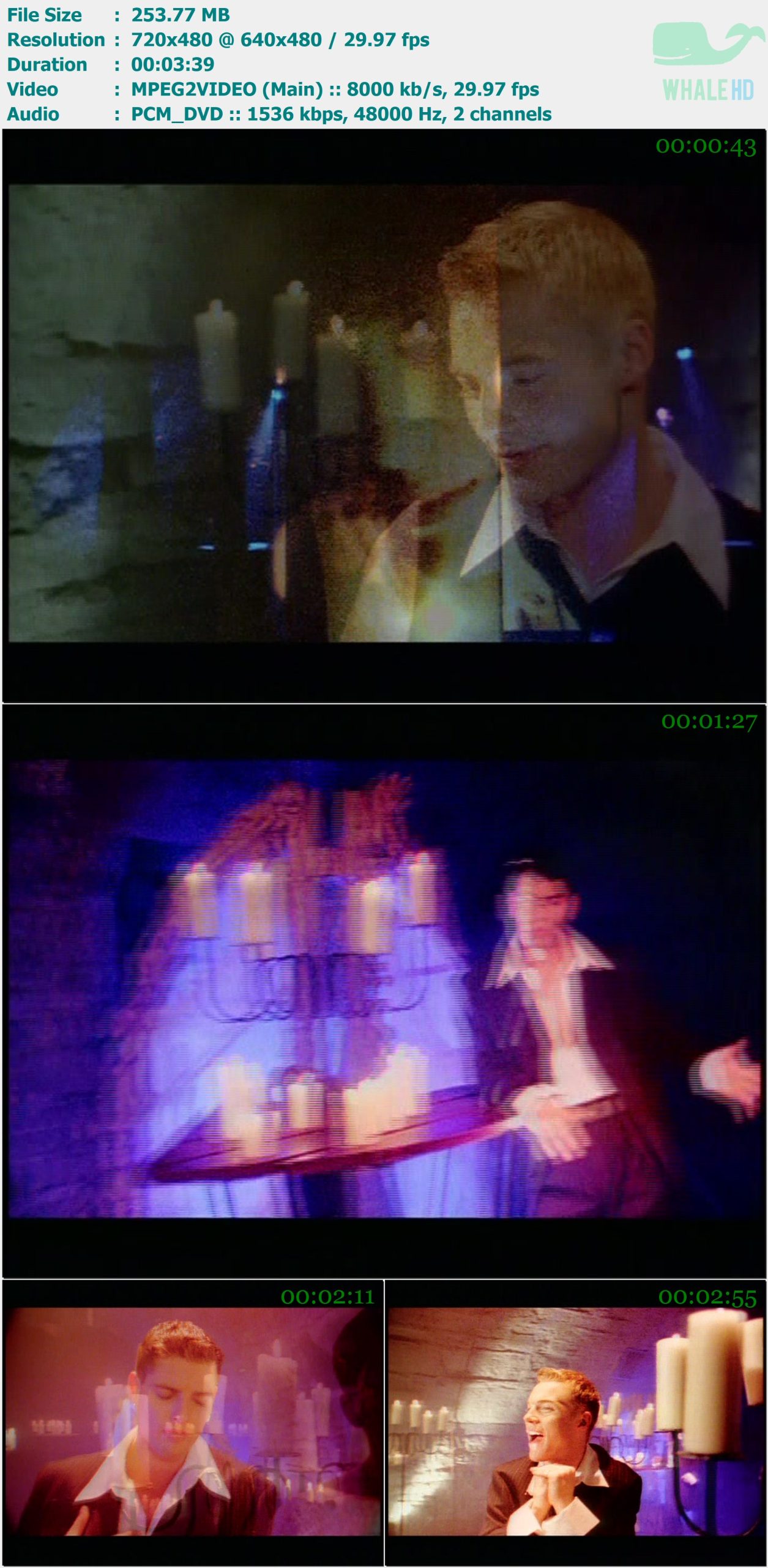 Boyzone - Love Me For A Reason 1994 DVD 480i MPEG2 - 253.77MB