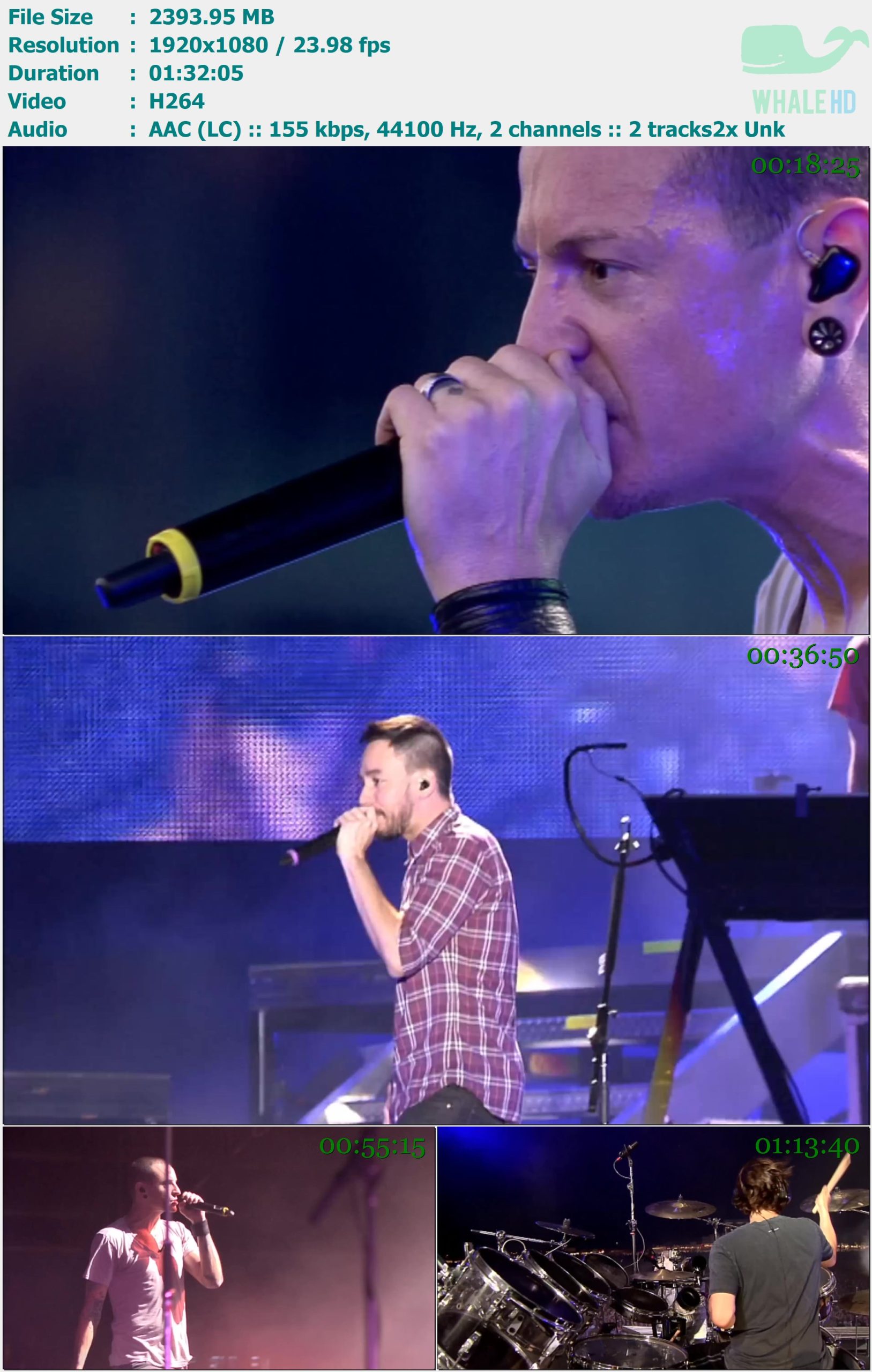 Linkin Park - Live at Pinkpop 2012 WEB-DL 1080p H264 - 2.34GB
