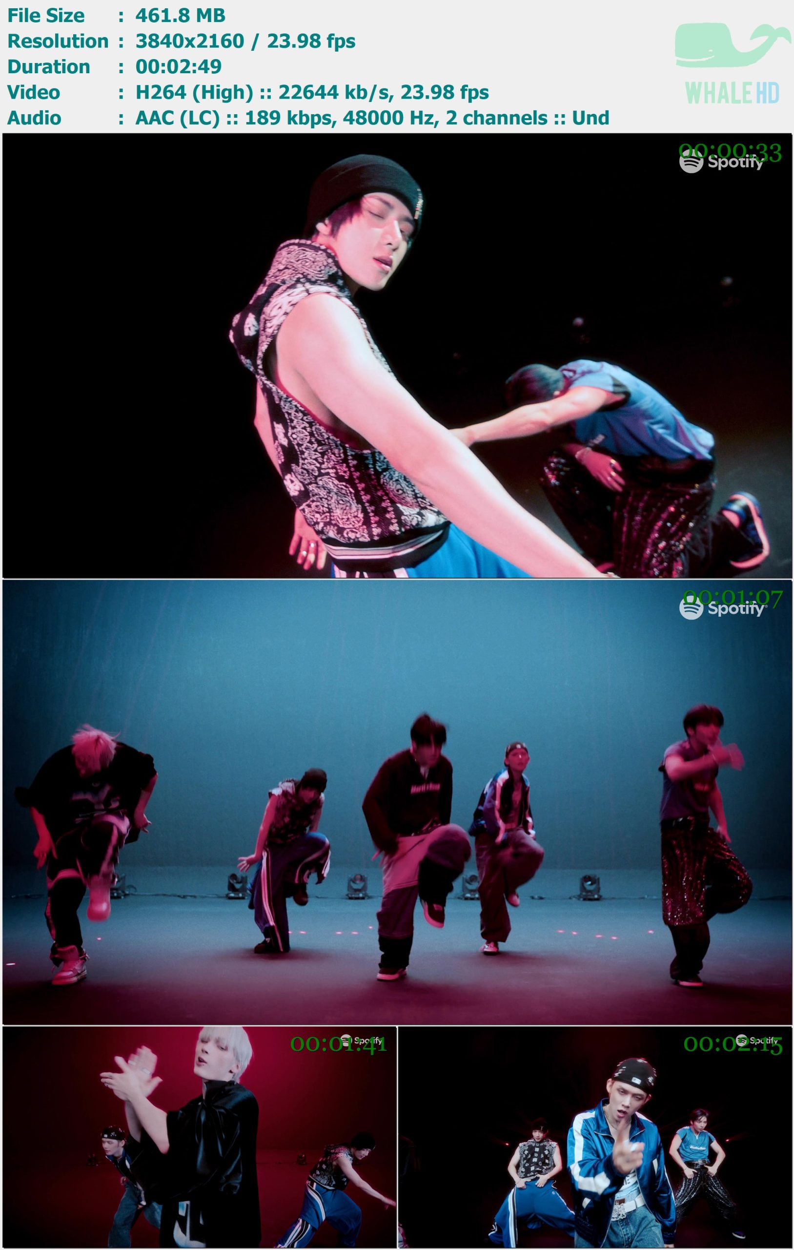 TOMORROW X TOMORROW - Upside Down Kiss (Spotify Performance Video) 2025 WEB-DL 2160p H264 - 461.80MB