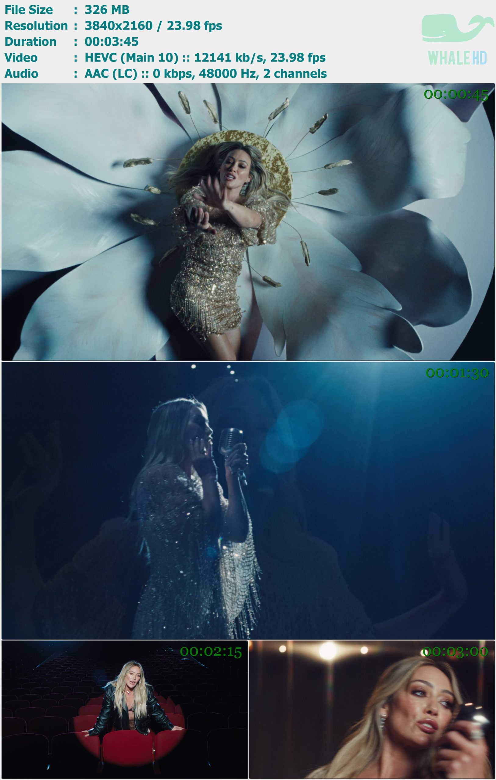 Hilary Duff - Mature 2025 AM 2160p H265 - 326.00MB