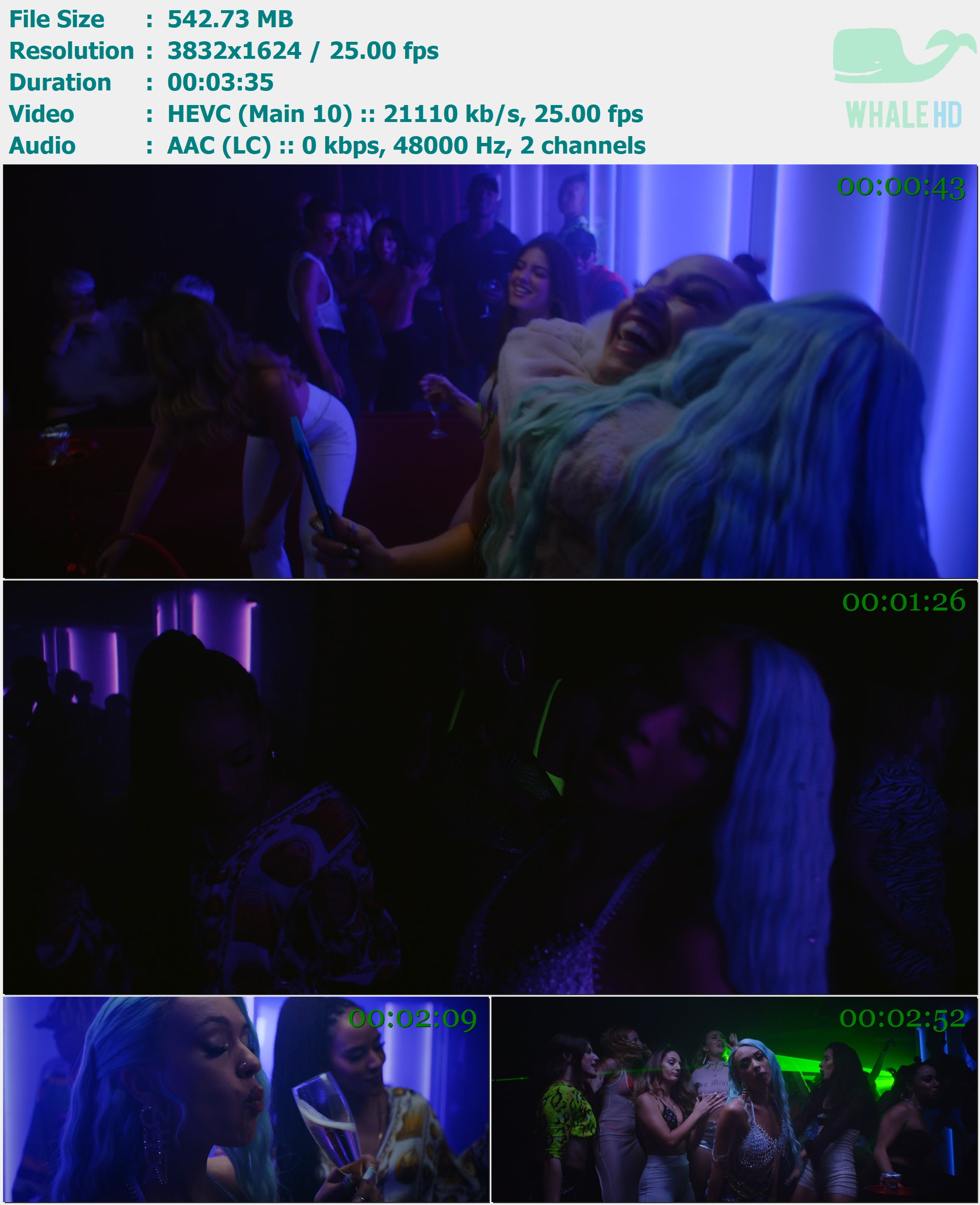 Bad Gyal - Hookah 2019 AM 1624p H265 - 542.73MB