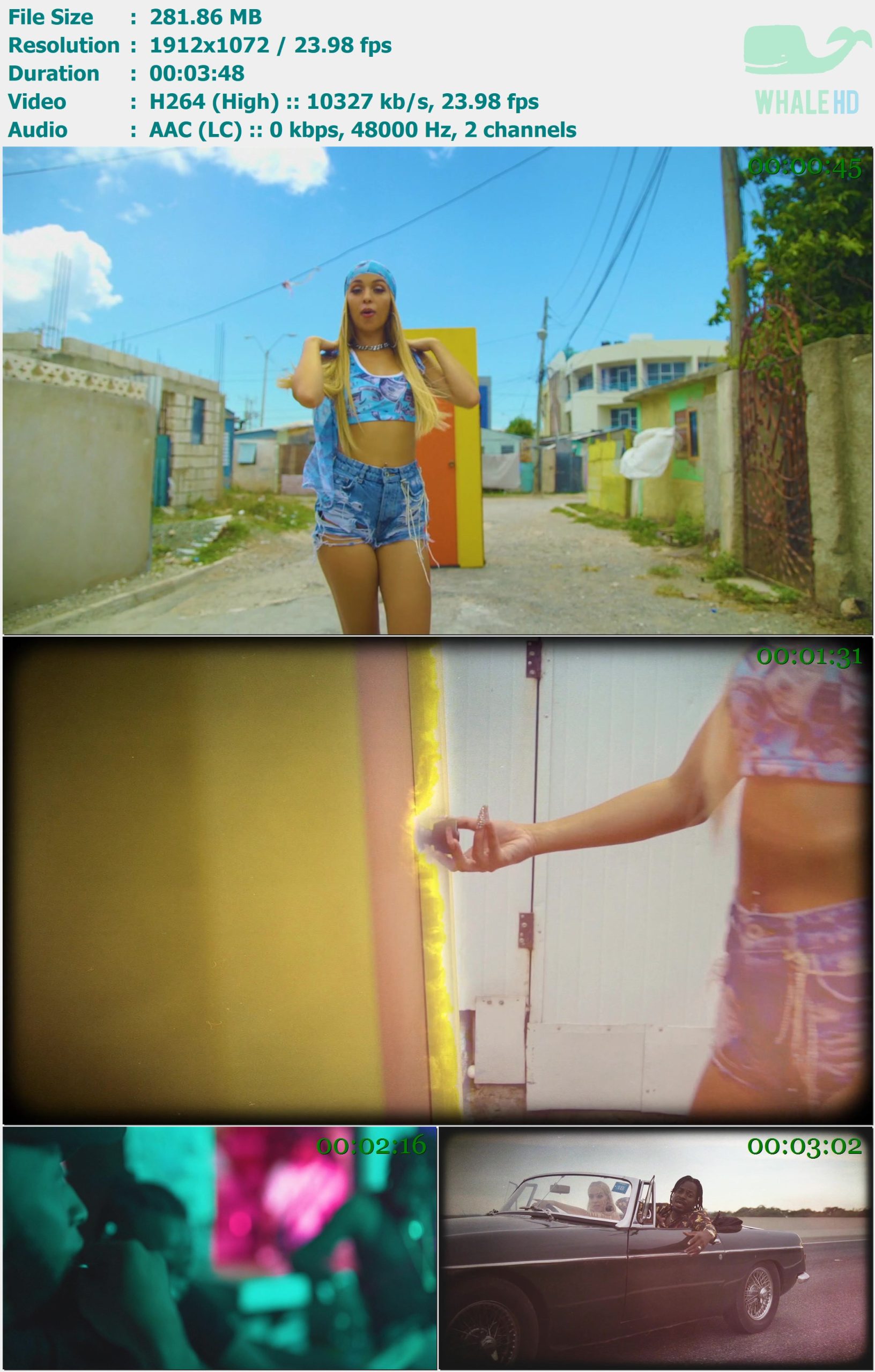 Bad Gyal & Govana - Open The Door (feat. Dj Papis) 2018 AM 1072p H264 - 281.86MB