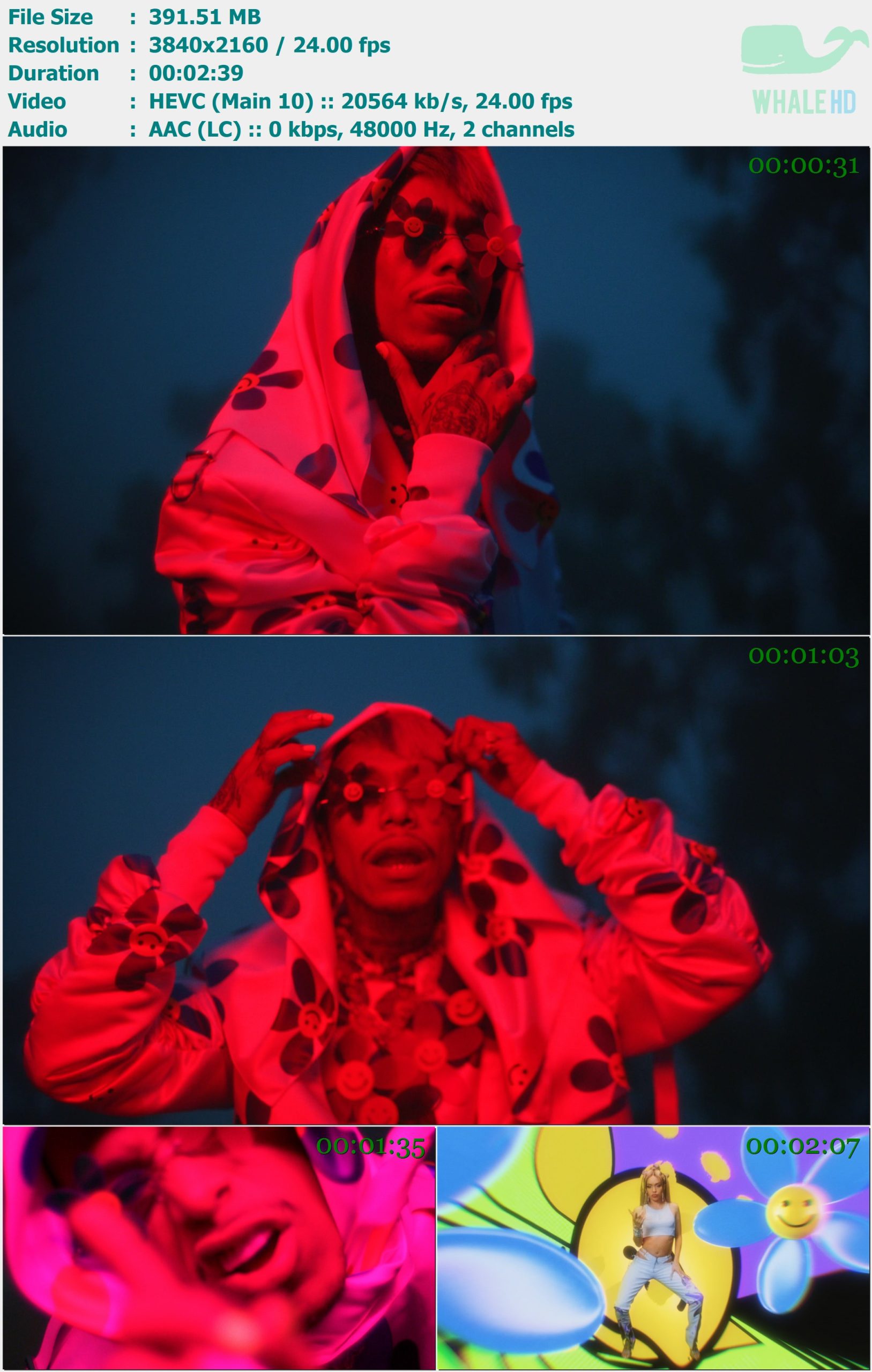 Lalo Ebratt & Bad Gyal - Esta Noche 2021 AM 2160p H265 - 391.51MB