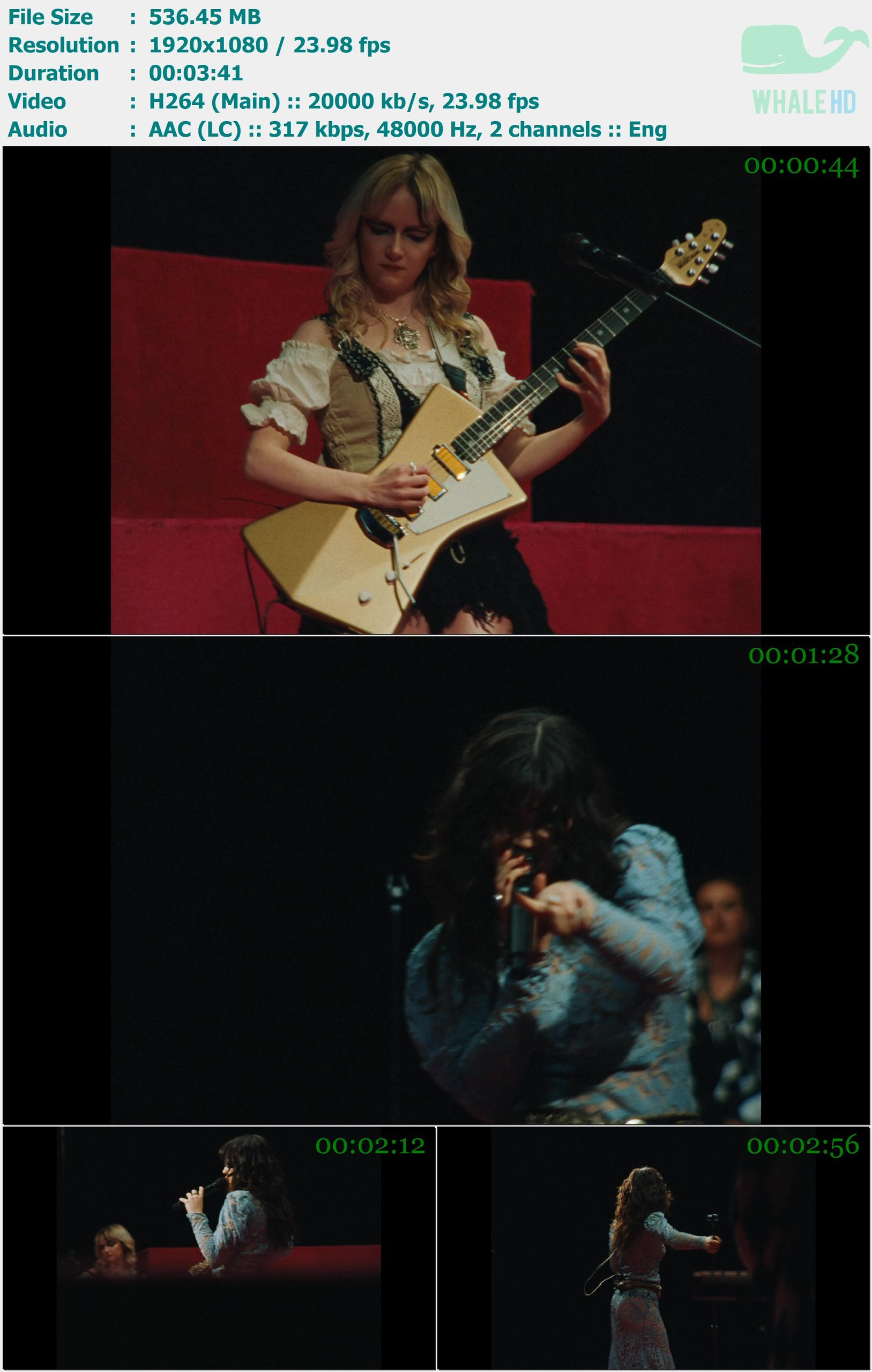 The Last Dinner Party - Second Best (Live From The Pyre) 2025 MasterRip 1080p H264 - 536.45MB