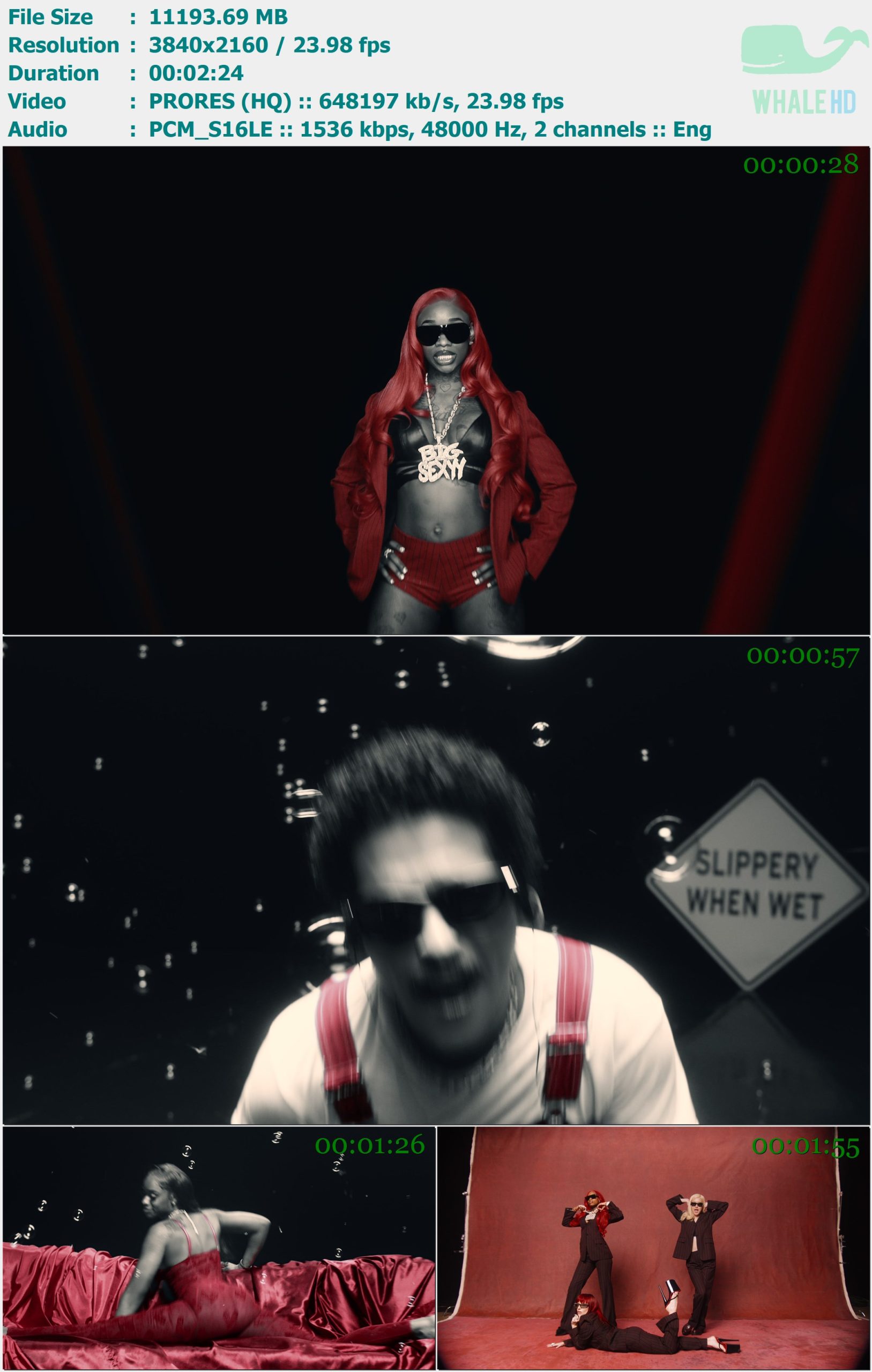 Sexyy Red, Bruno Mars - Fat Juicy & Wet 2025 Master 2160p ProRes - 10.93GB